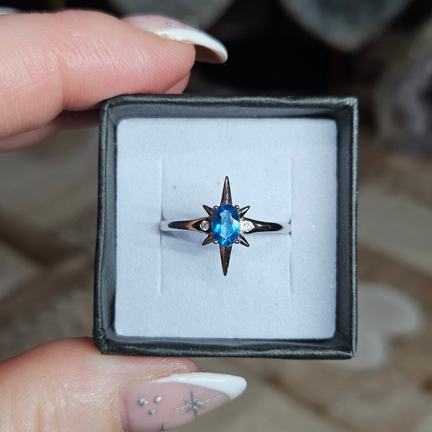 Star pendants & adjustable rings S925