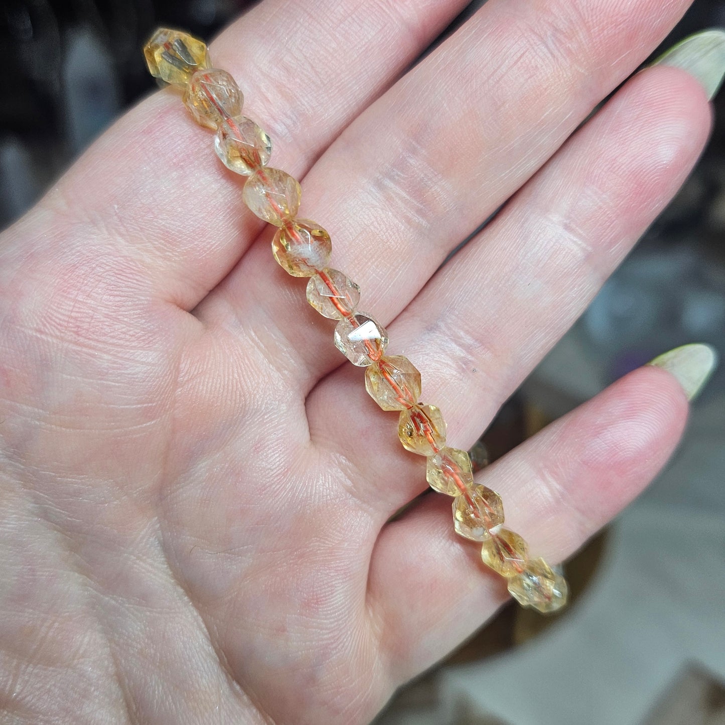 Bracelets - Faceted round crystal 4-5mm