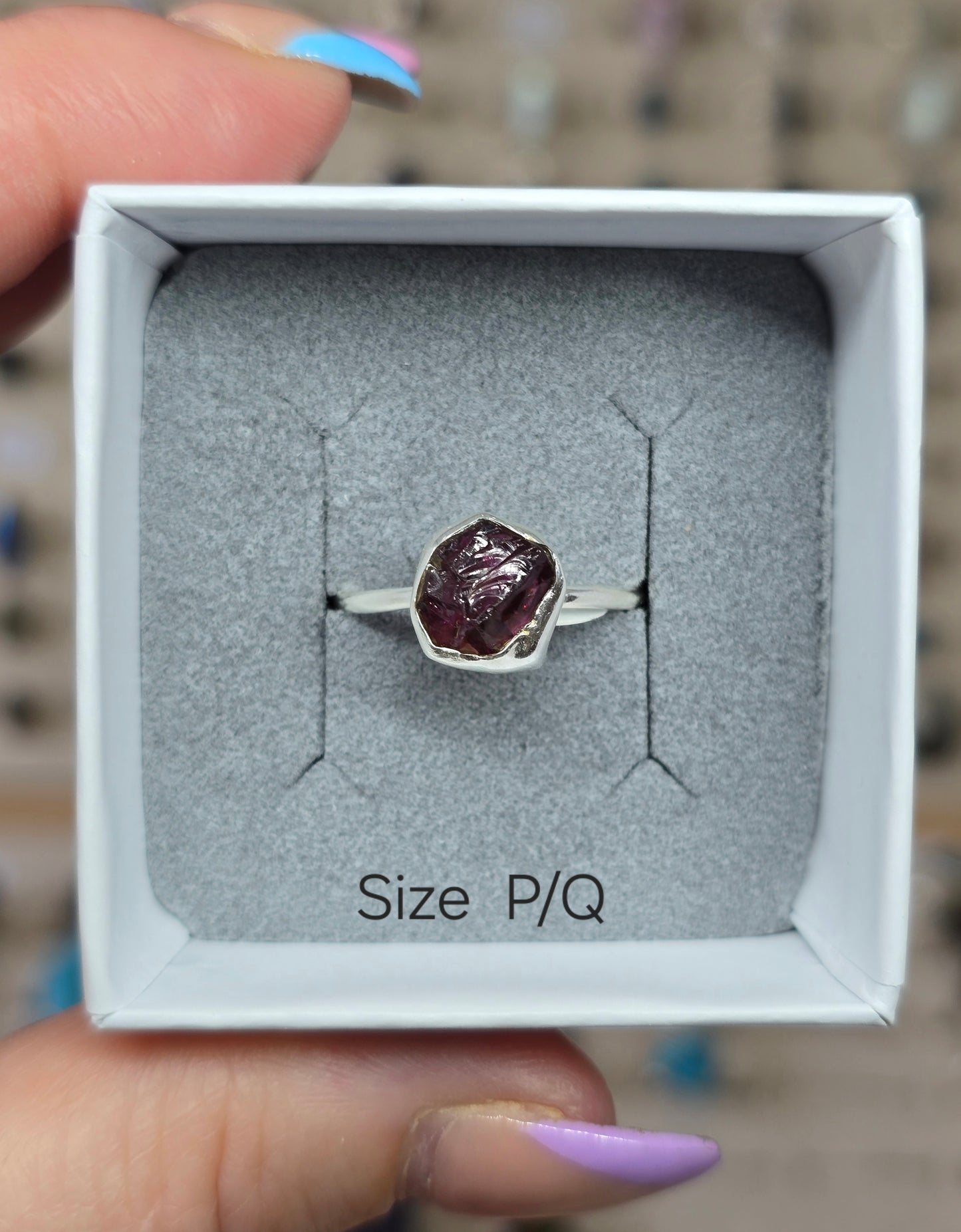 Sized Raw Rings S925