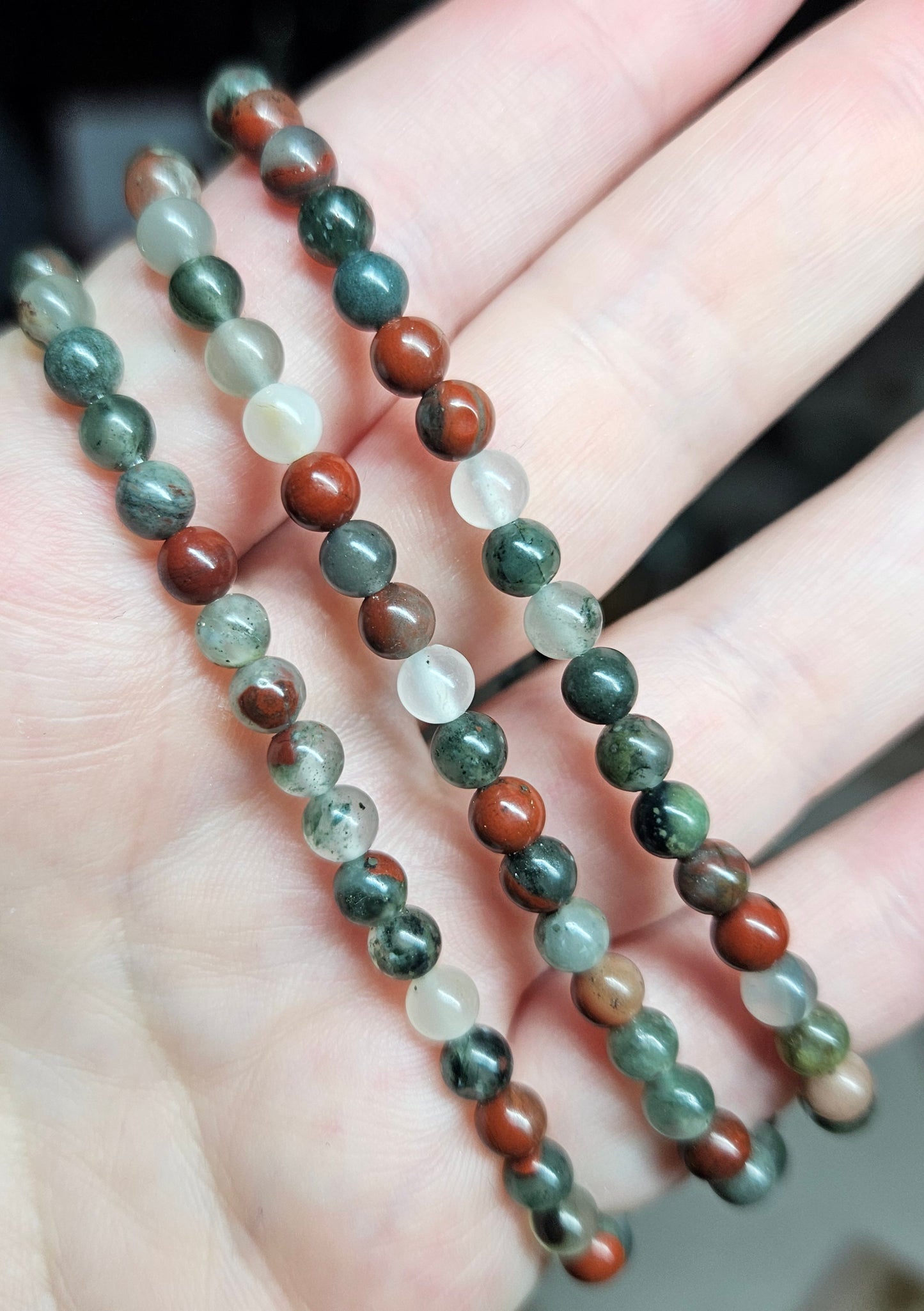 Bracelets - Smooth round bead 3mm-10mm
