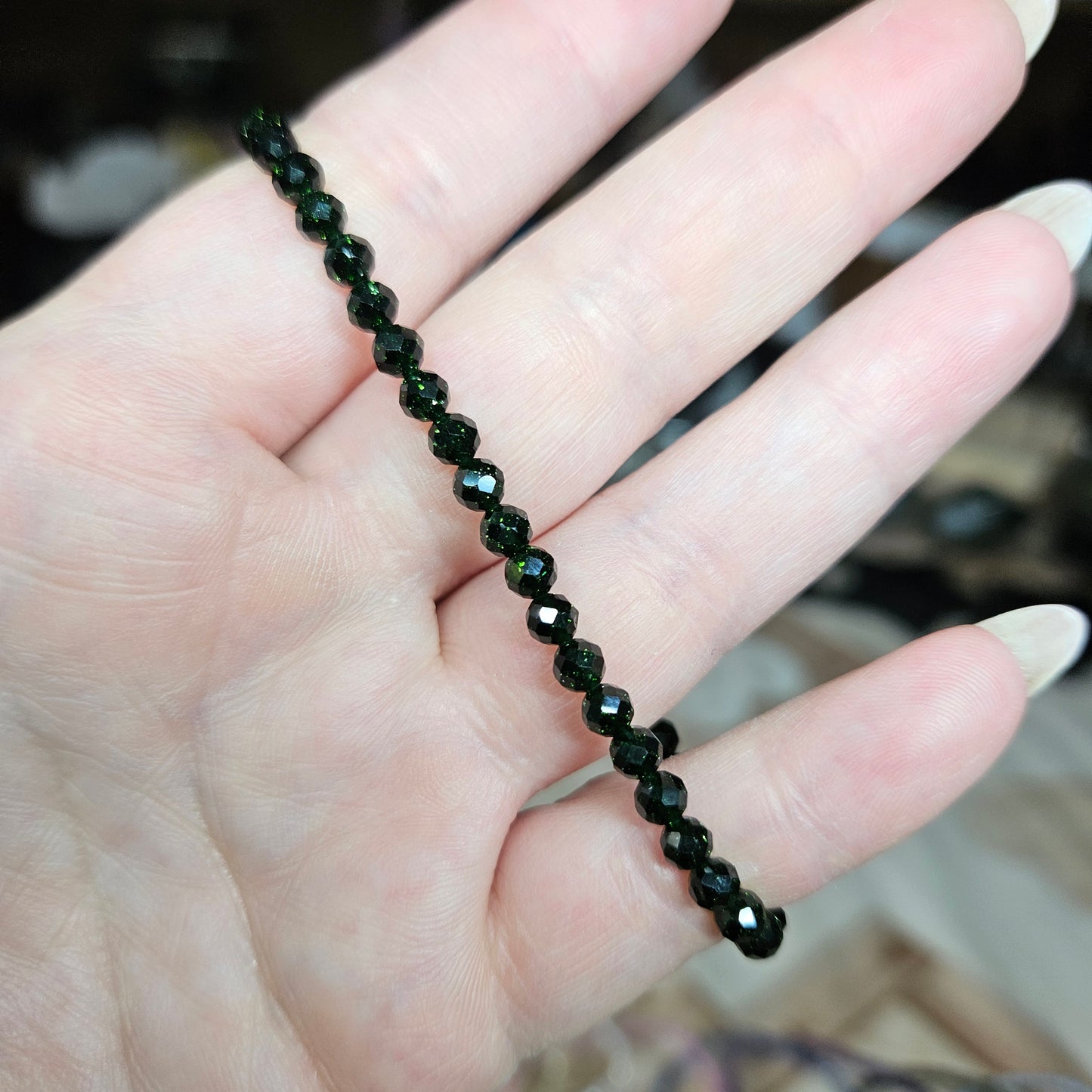 4mm Faceted bracelets