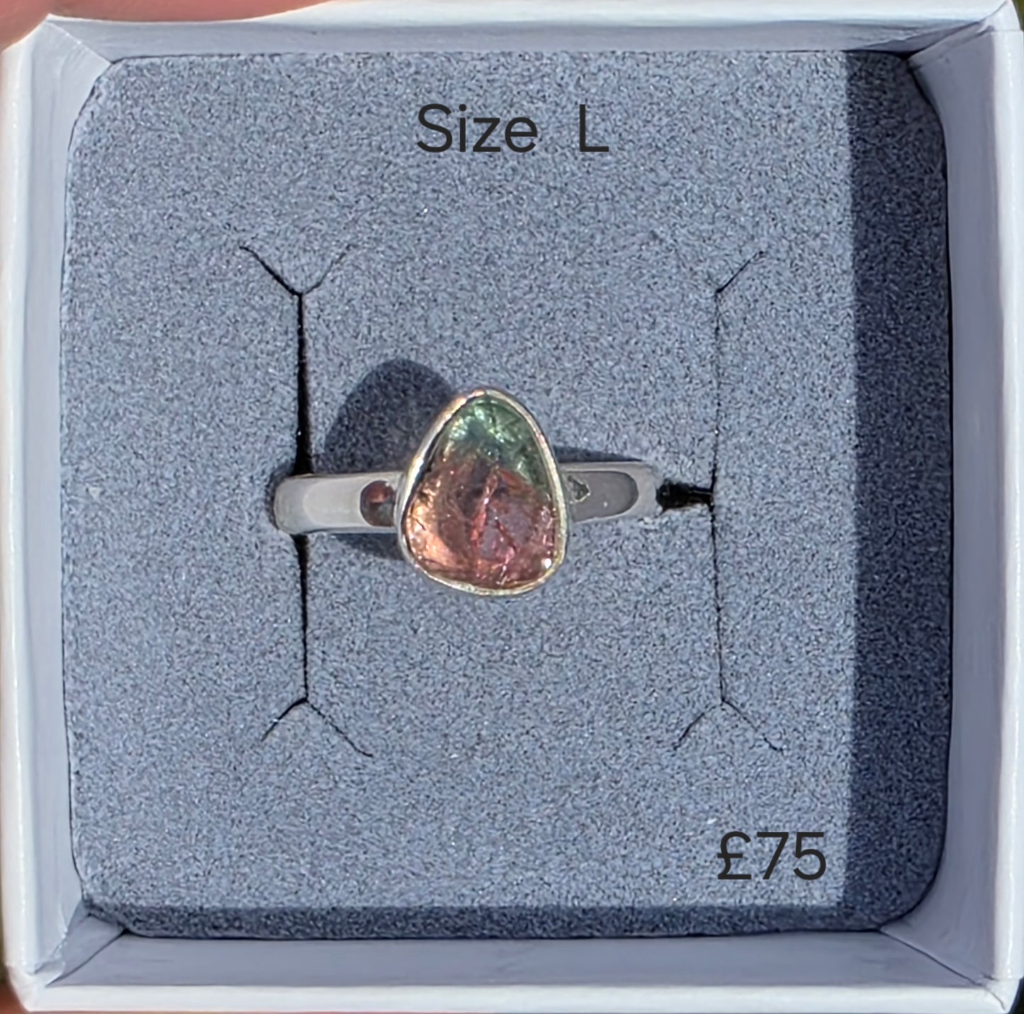 Watermelon Tourmaline S925 Pendants & Rings 🍉💫
