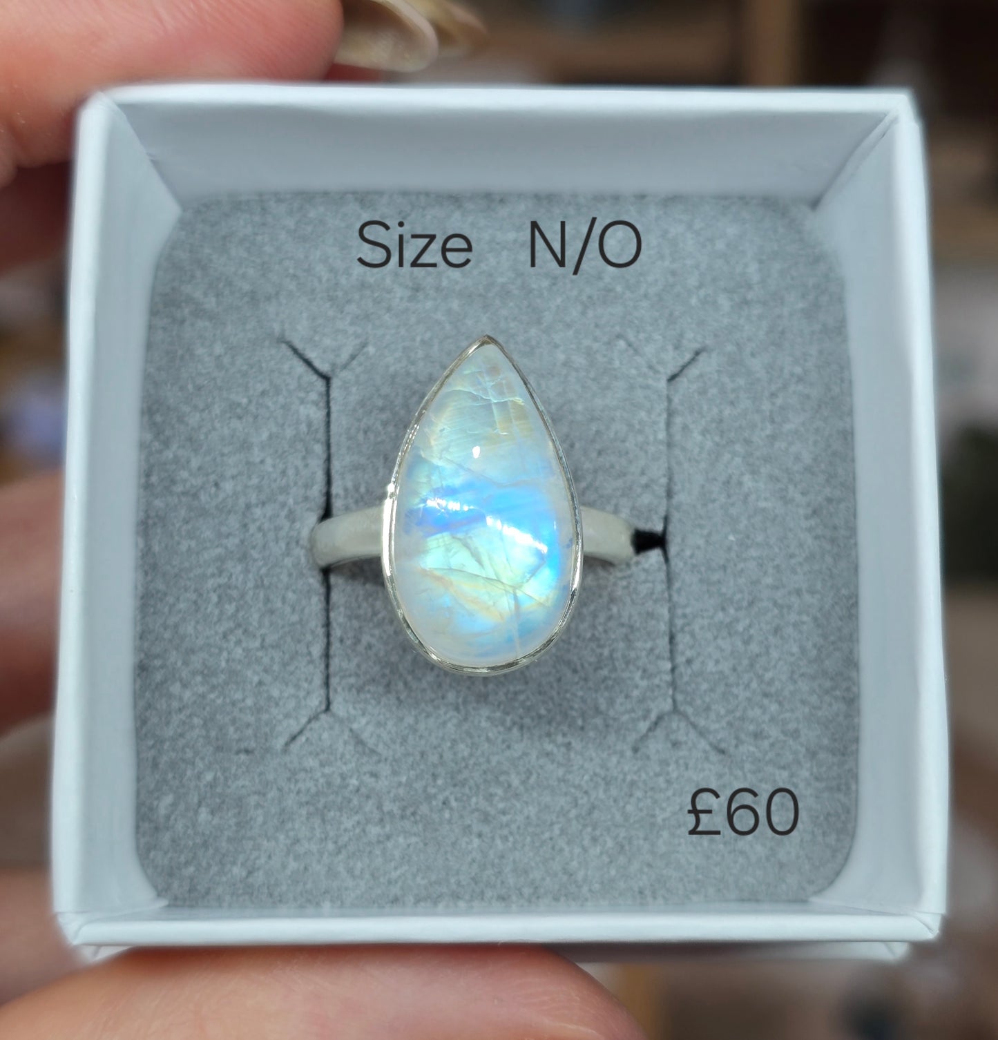 Rainbow Moonstone Rings and bracelets 🤍🌈