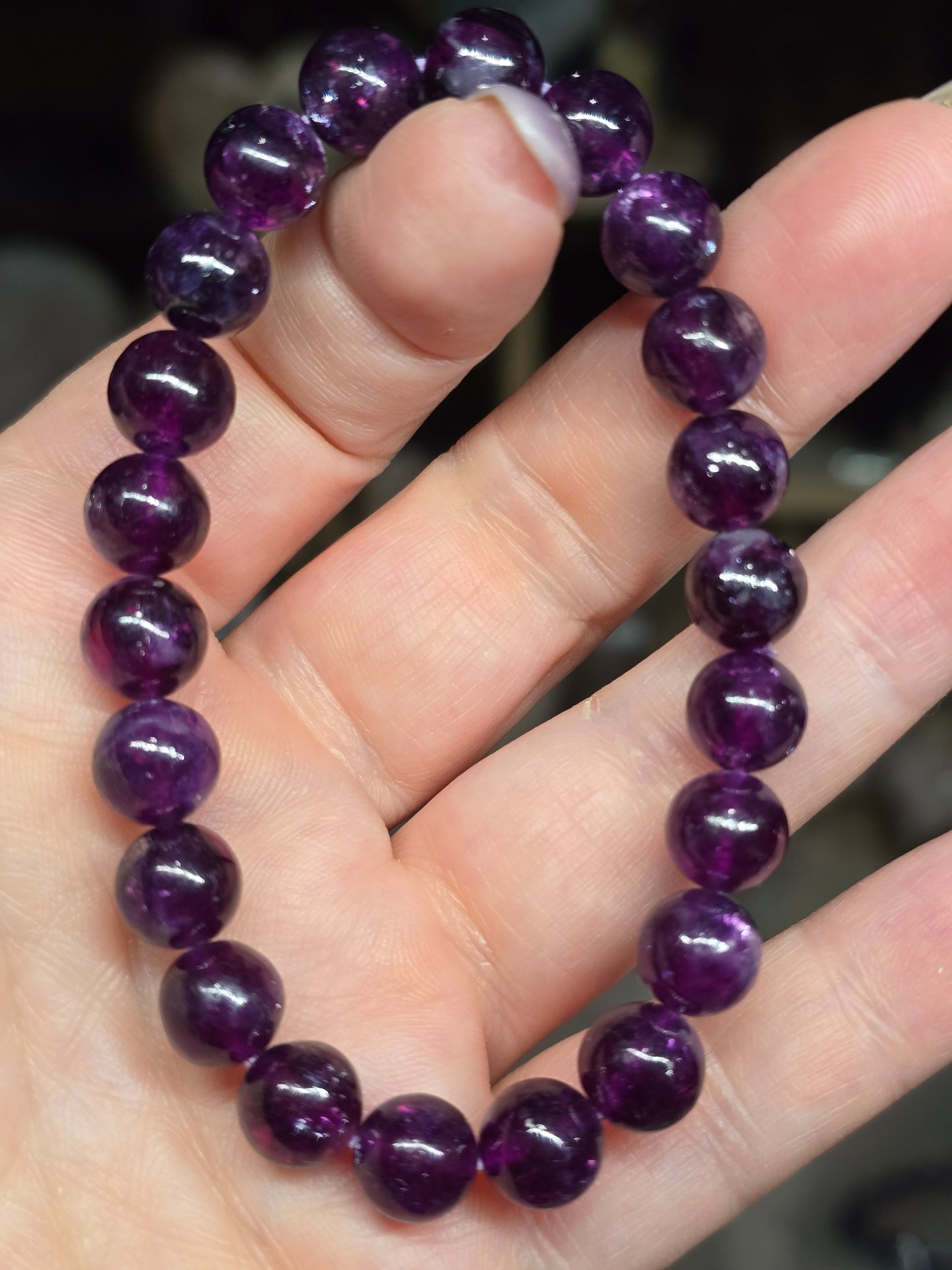 Bracelets - Smooth round bead 3mm-10mm