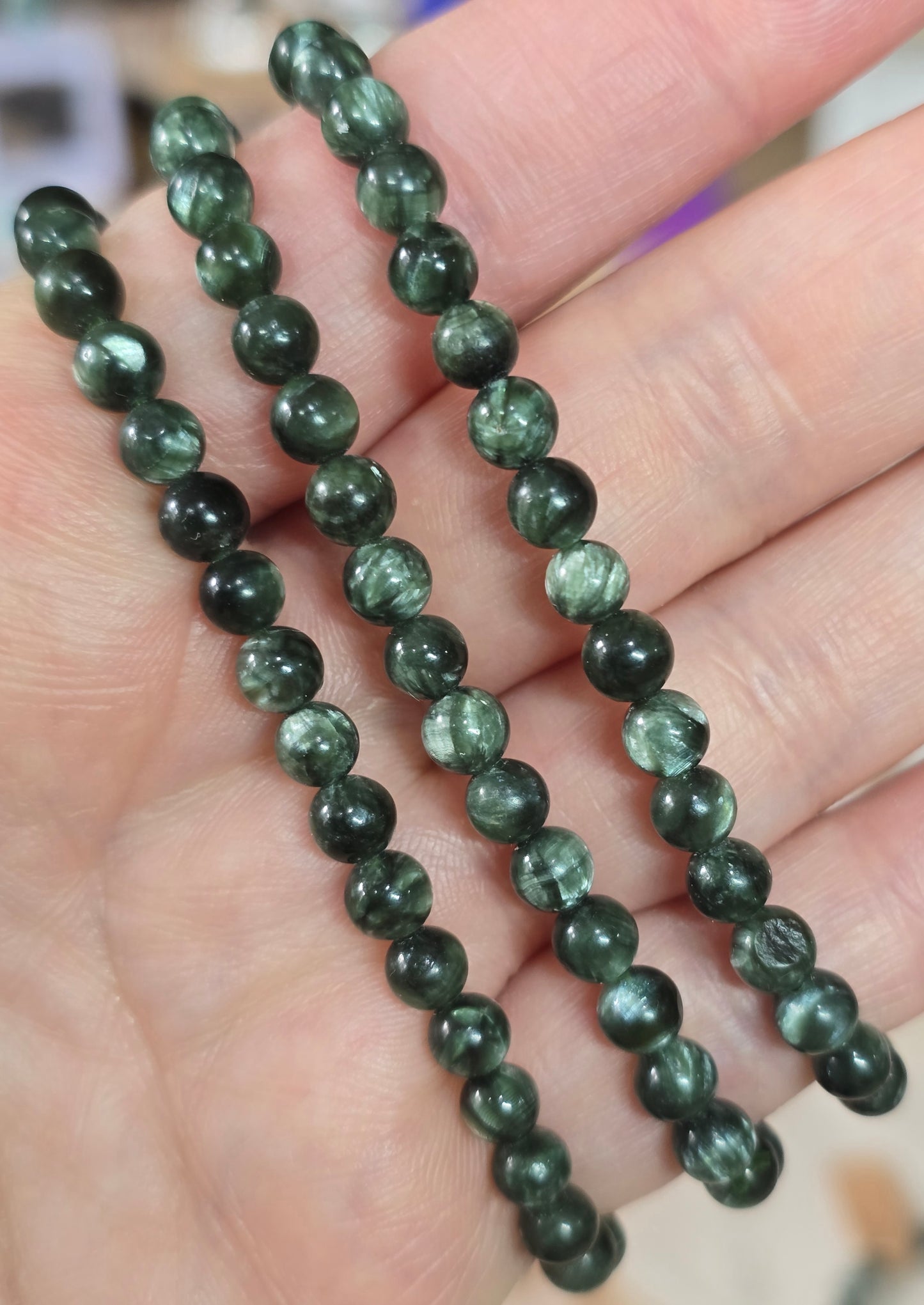 Bracelets - Smooth round bead 3mm-10mm
