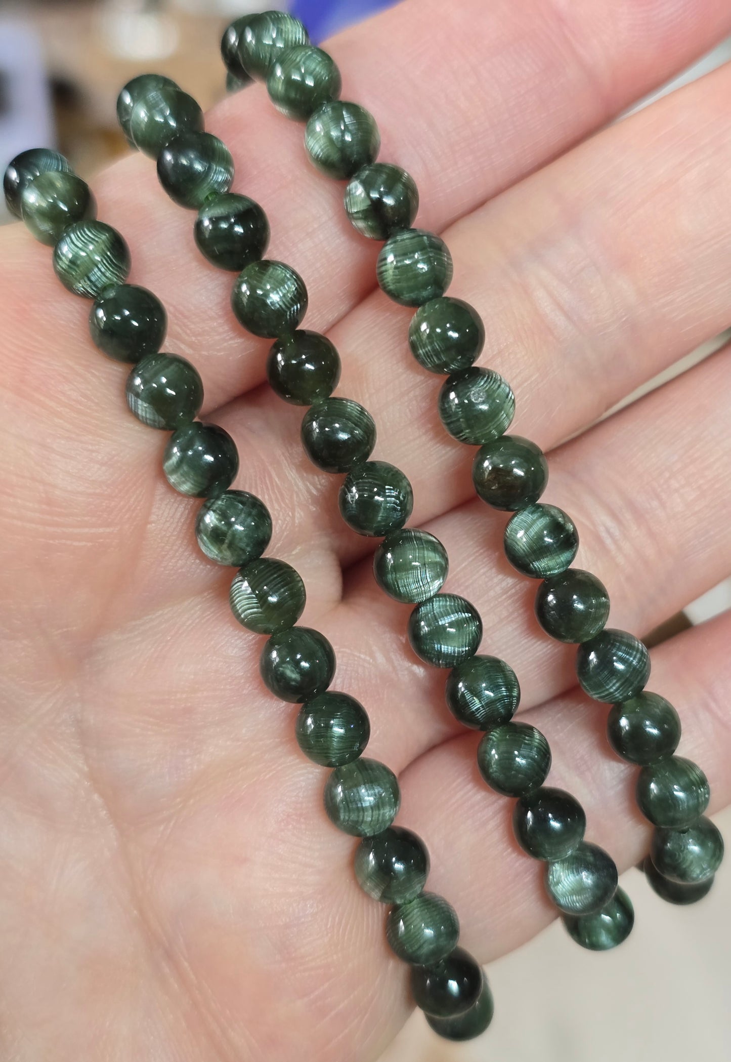 Bracelets - Smooth round bead 3mm-10mm