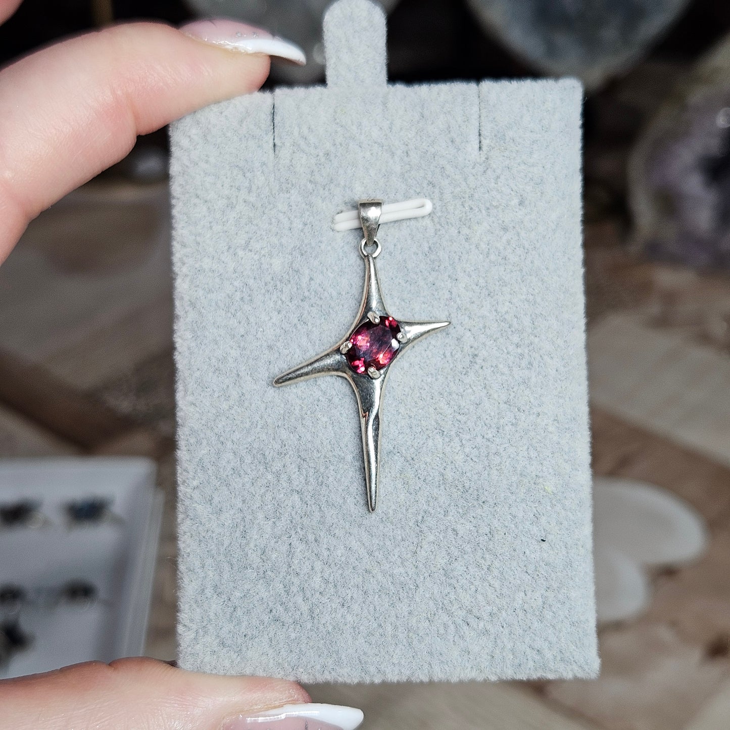 Star pendants & adjustable rings S925