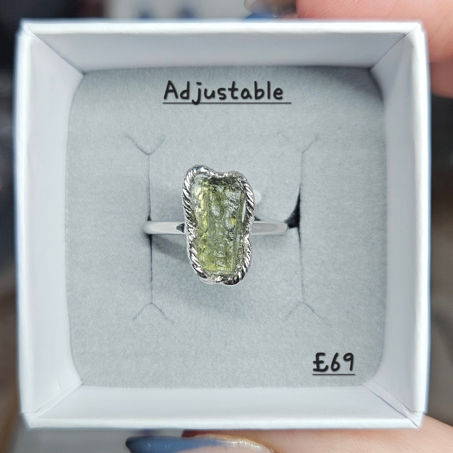 Moldavite Jewelery S925