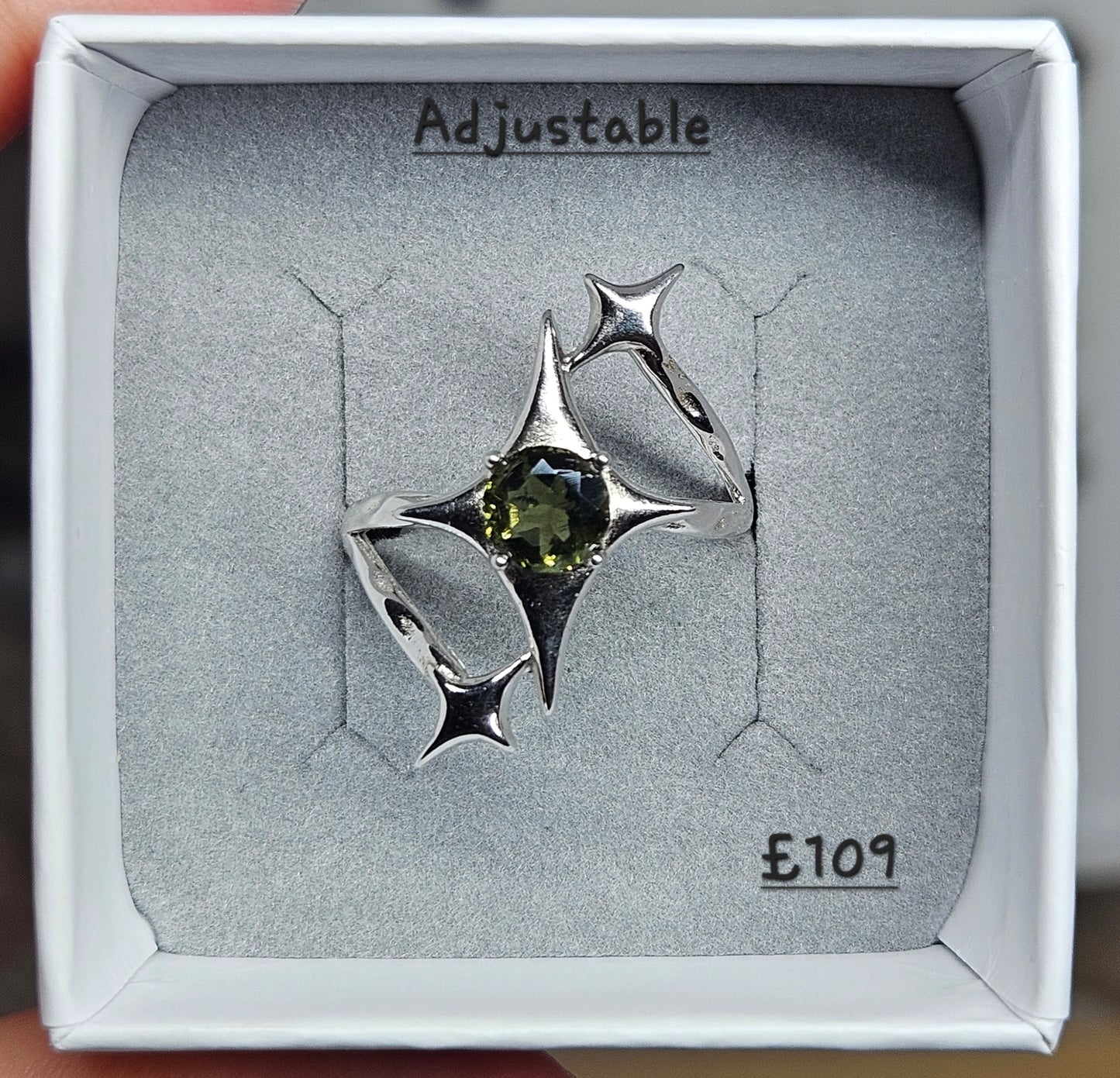 Moldavite Jewelery S925