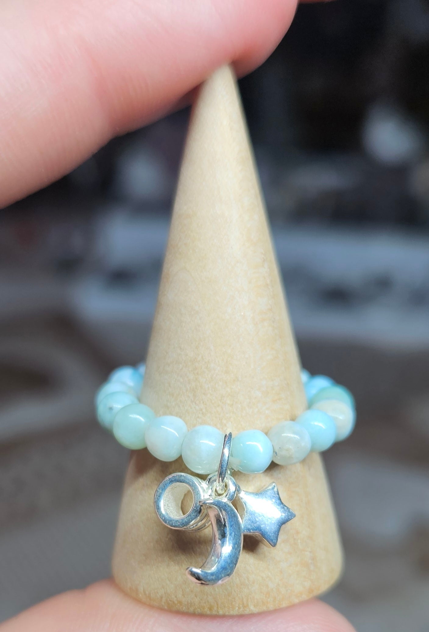 S925 Silver beaded rings