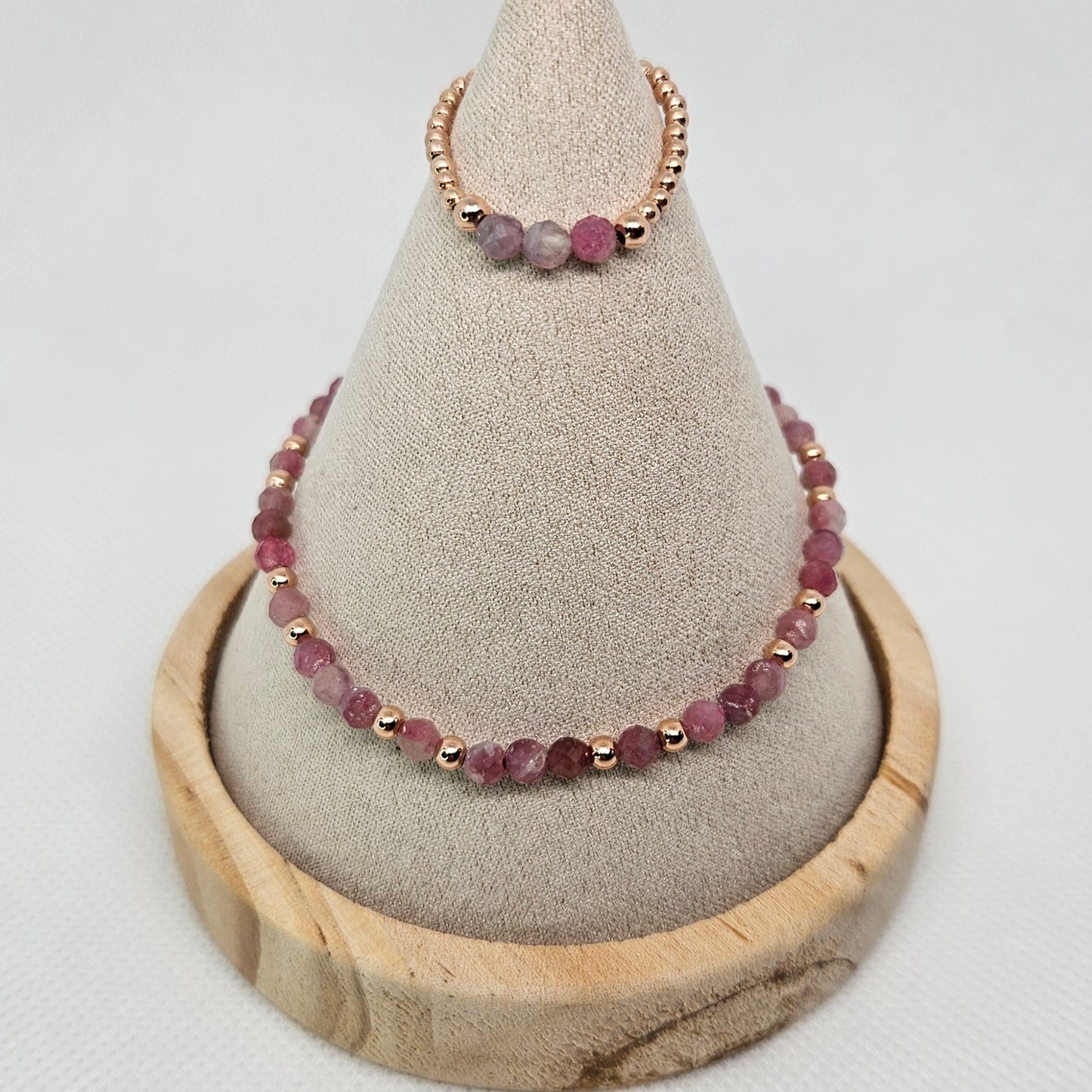 S925 Stretchy bead and crystal bracelets ✨️