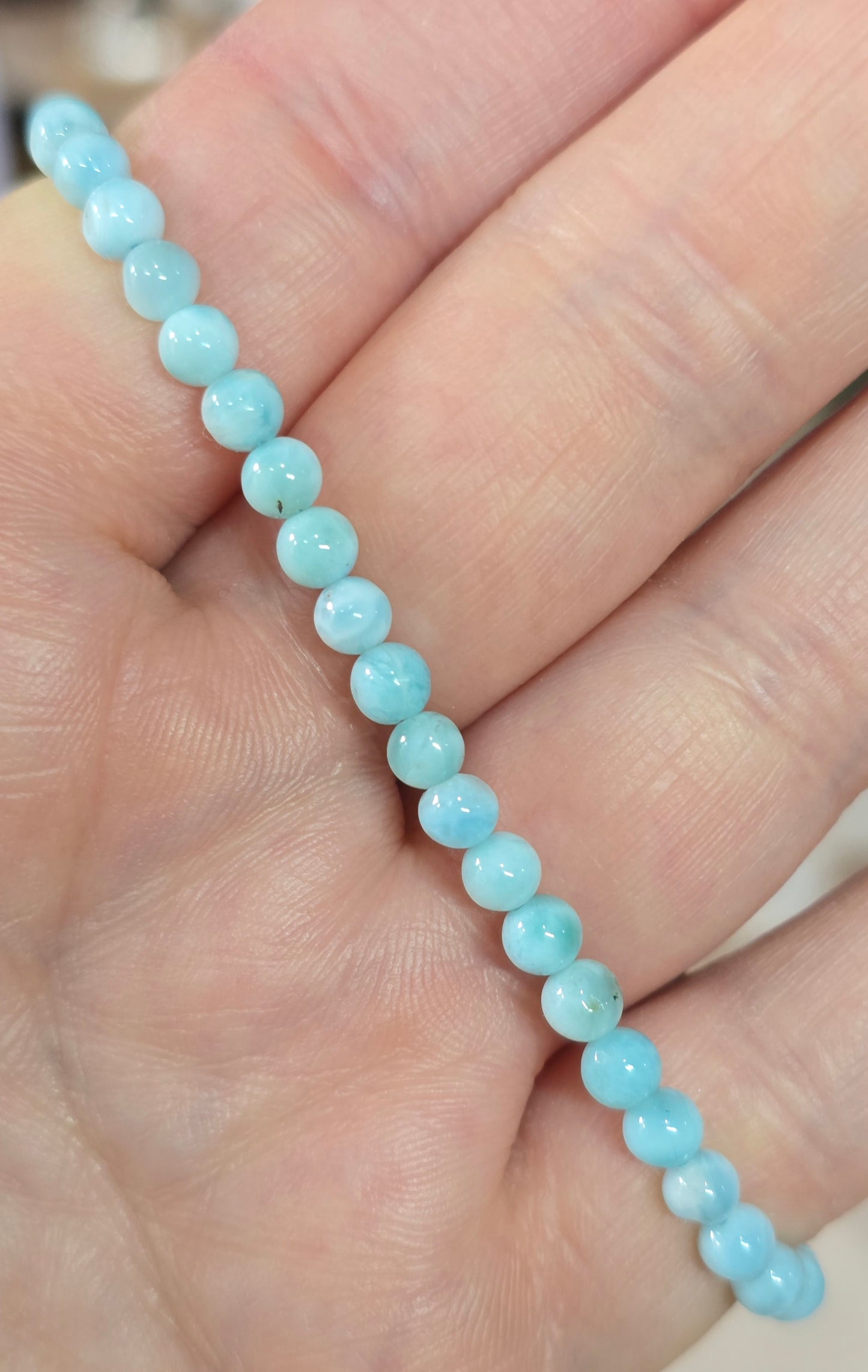 Bracelets - Smooth round bead 3mm-10mm