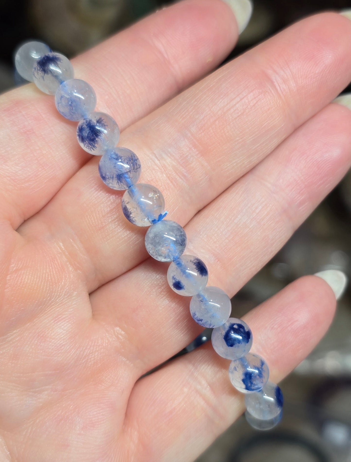 Dumortierite adjustable Rings, bracelets & pendant 🩵✨️