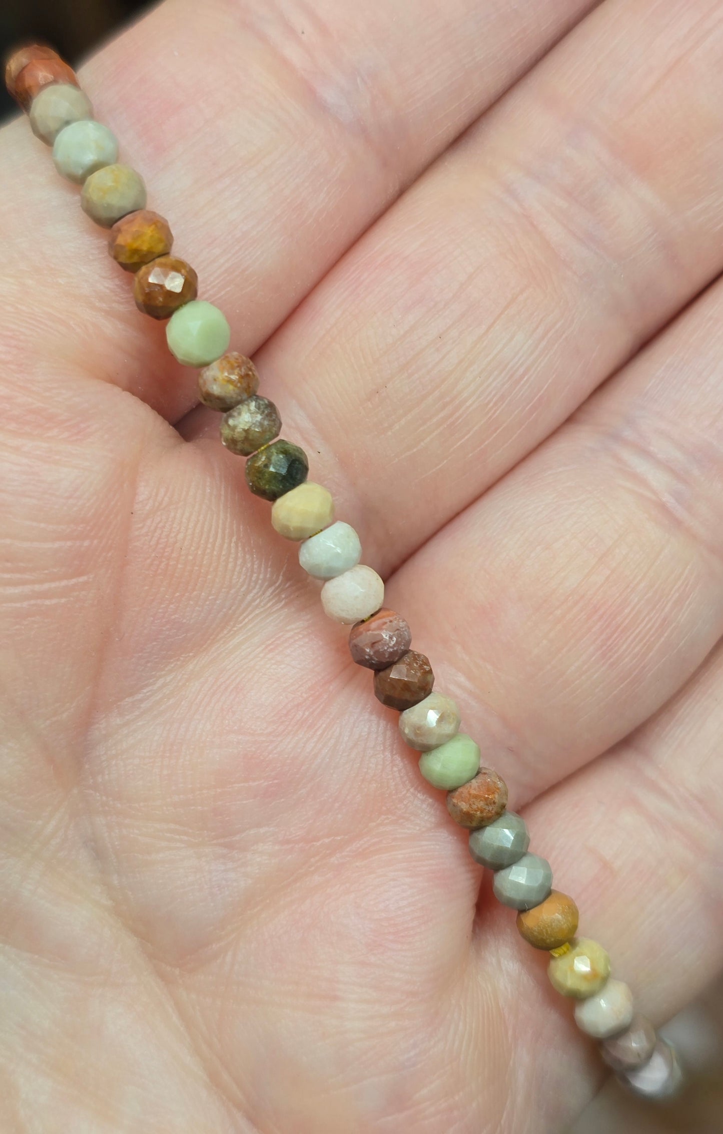 Bracelets - Faceted Crystal Donuts 2-11mm