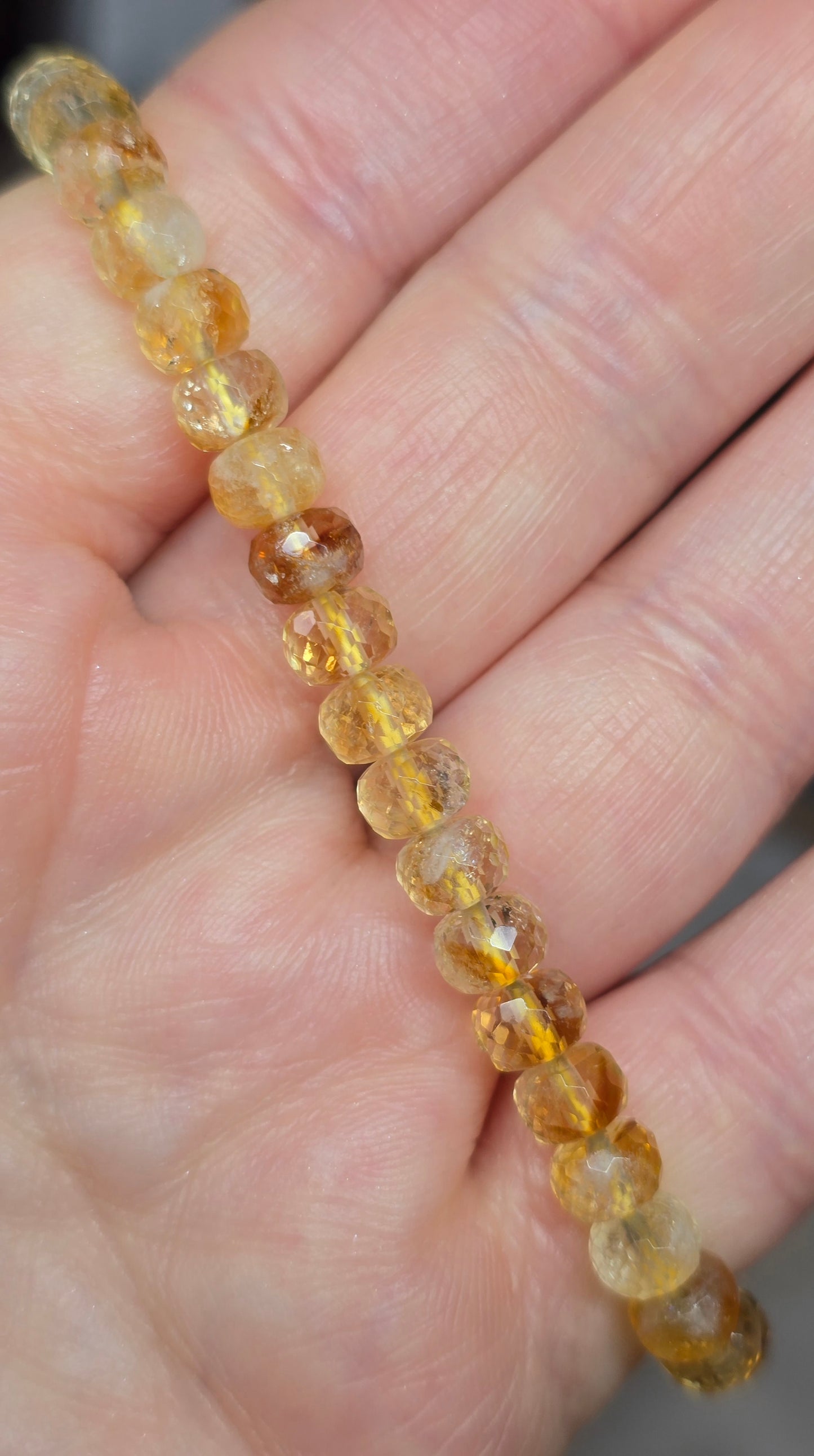 Bracelets - Faceted Crystal Donuts 2-11mm