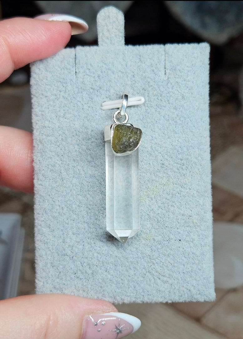 Moldavite Jewelery S925