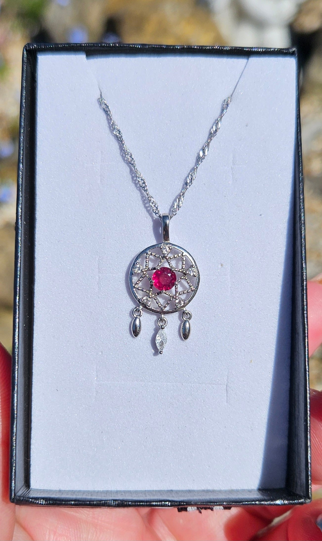Dreamcatcher Pendants S925 & 45cm chain