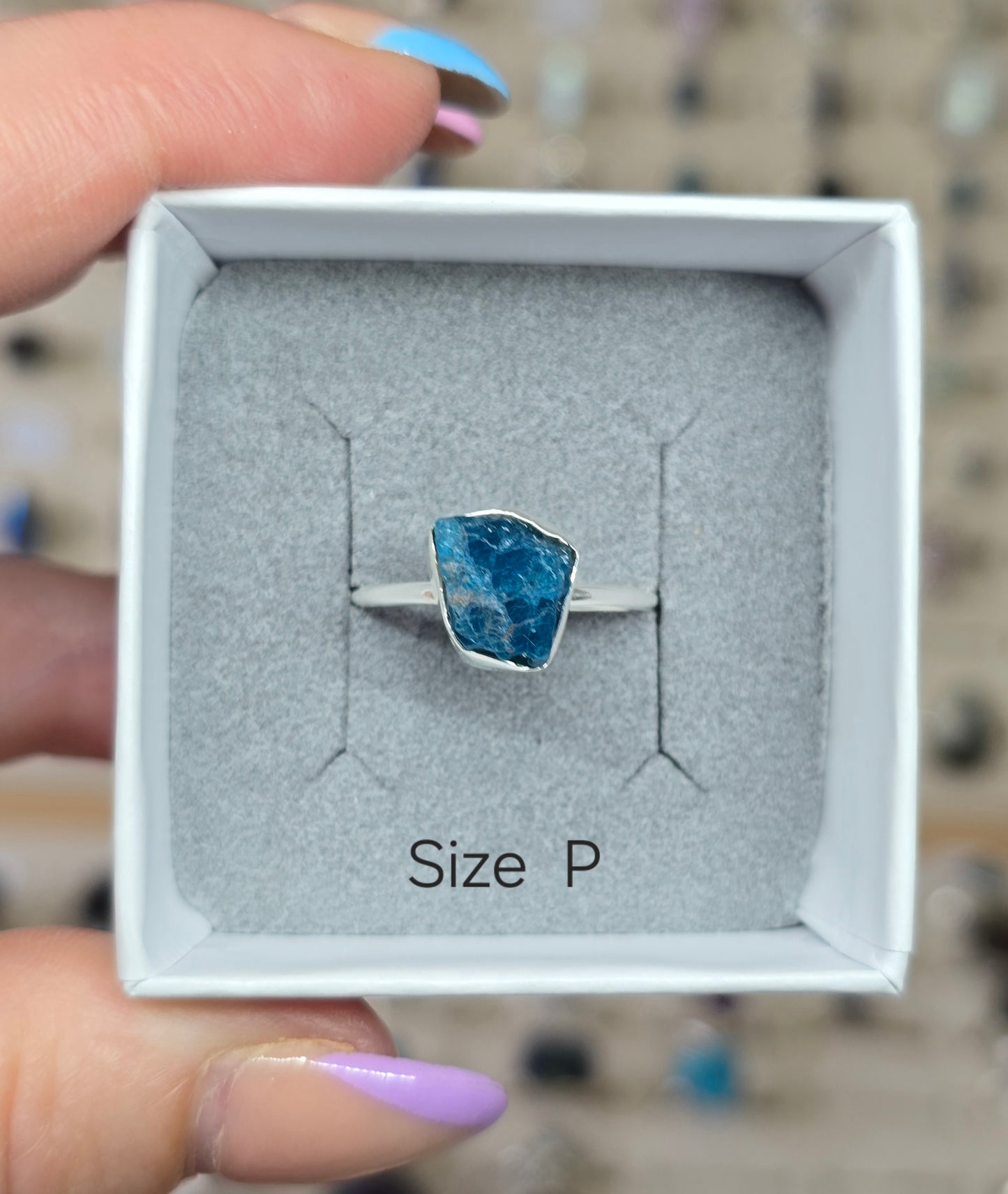 Sized Raw Rings S925