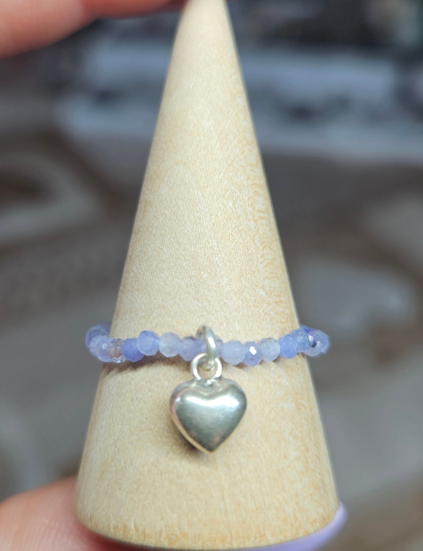 S925 Silver beaded rings