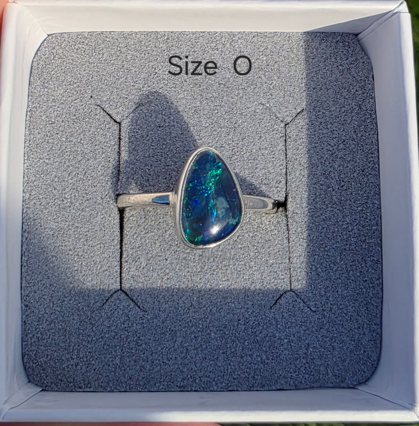 Australian Opal doublet Rings