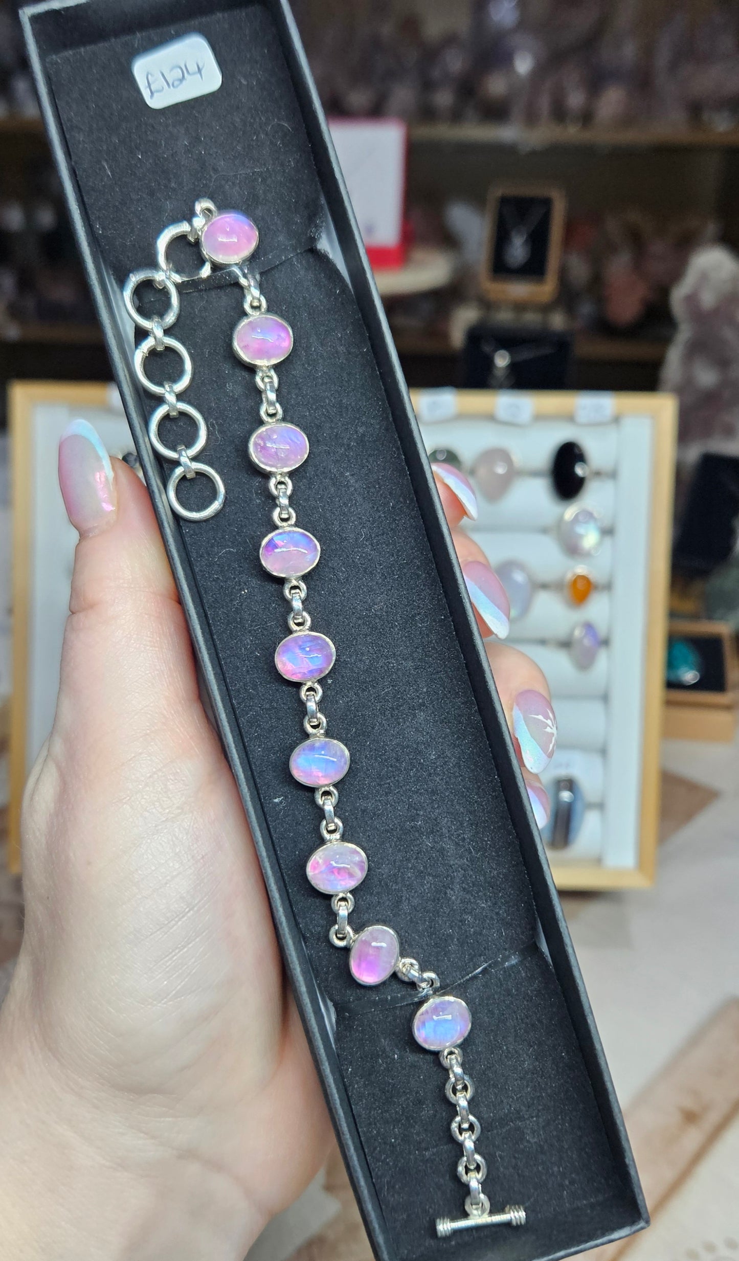 Pink Moonstone S925 Jewelery