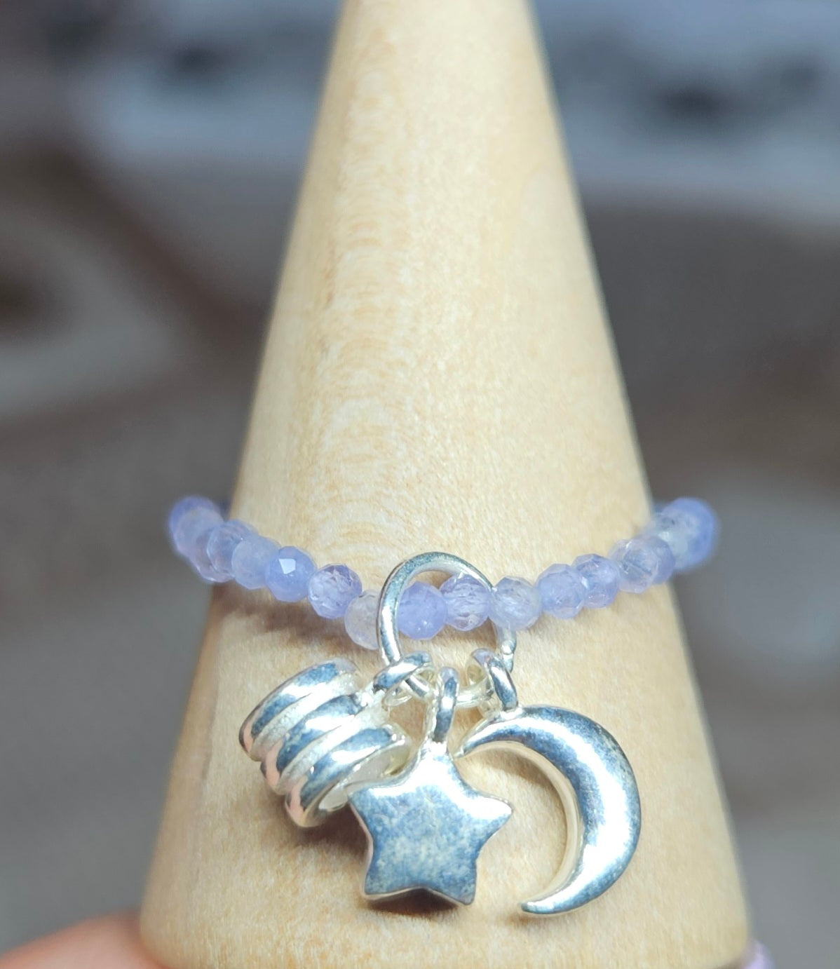 S925 Silver beaded rings