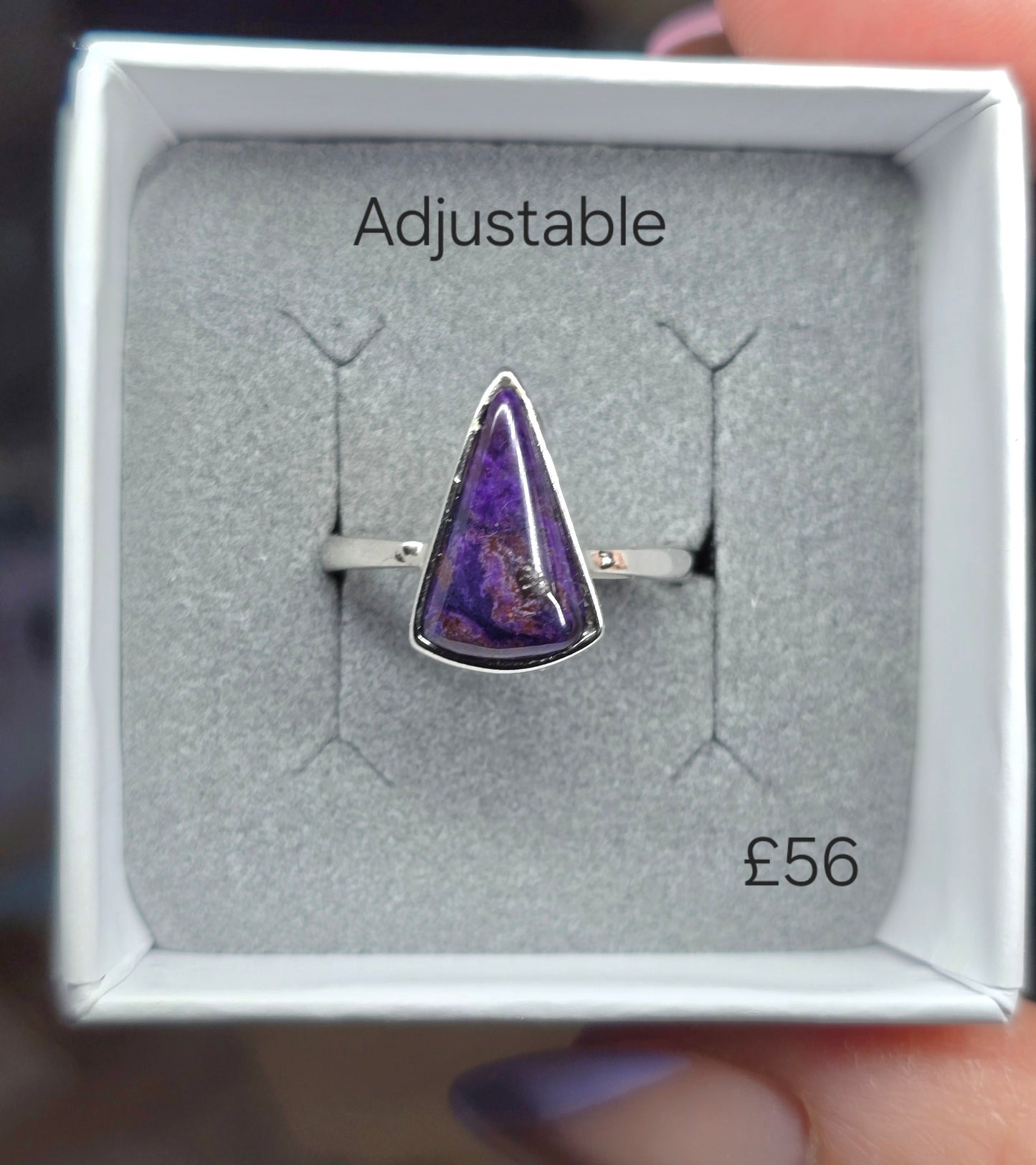 Sugilite Rings & Pendant 💜✨️