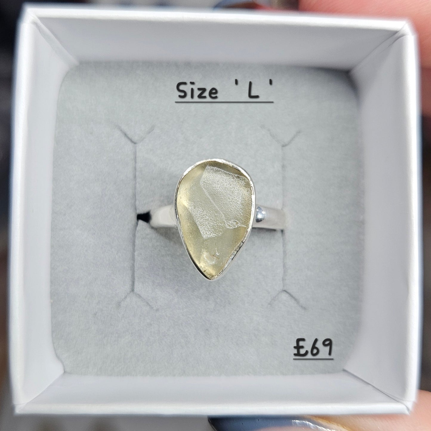 Libyan Desert Glass Rings and pendants S925 Silver