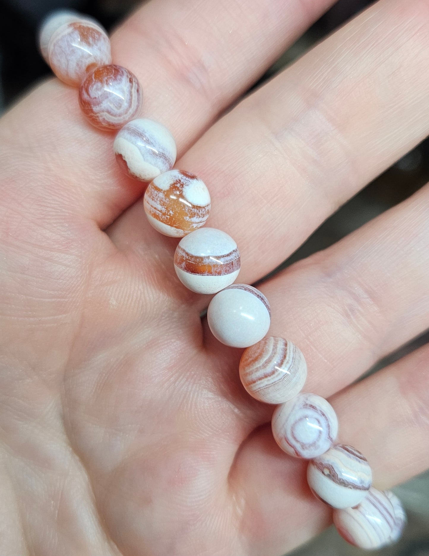 Bracelets - Smooth round bead 3mm-10mm