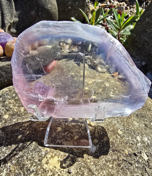 Pink Selenite Slabs