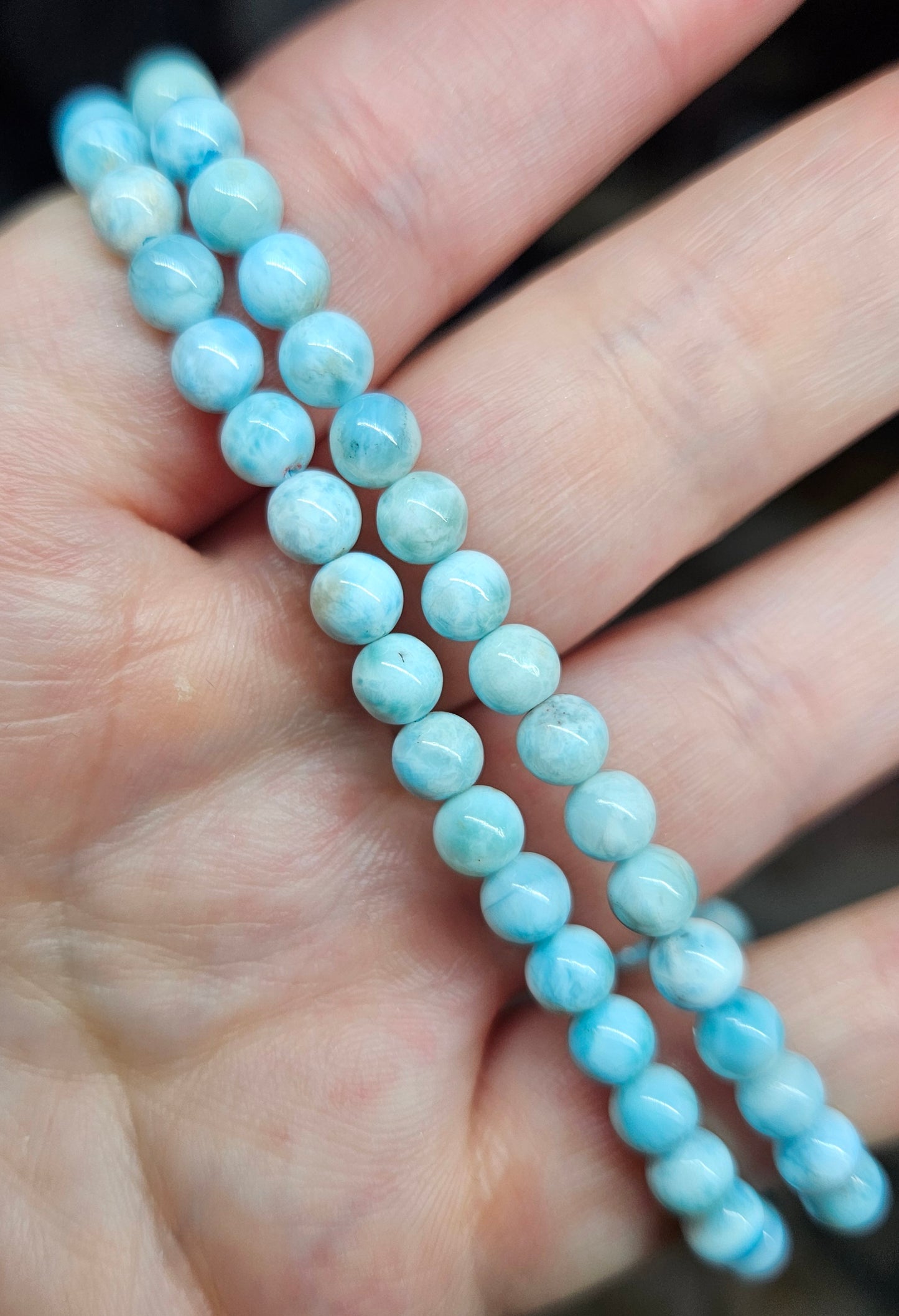 Bracelets - Smooth round bead 3mm-10mm