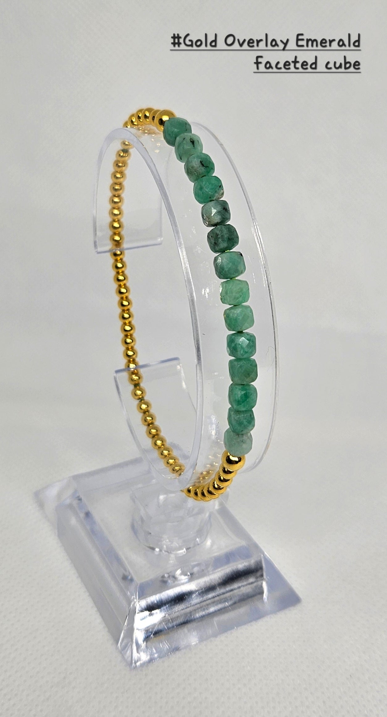 S925 Stretchy bead and crystal bracelets ✨️