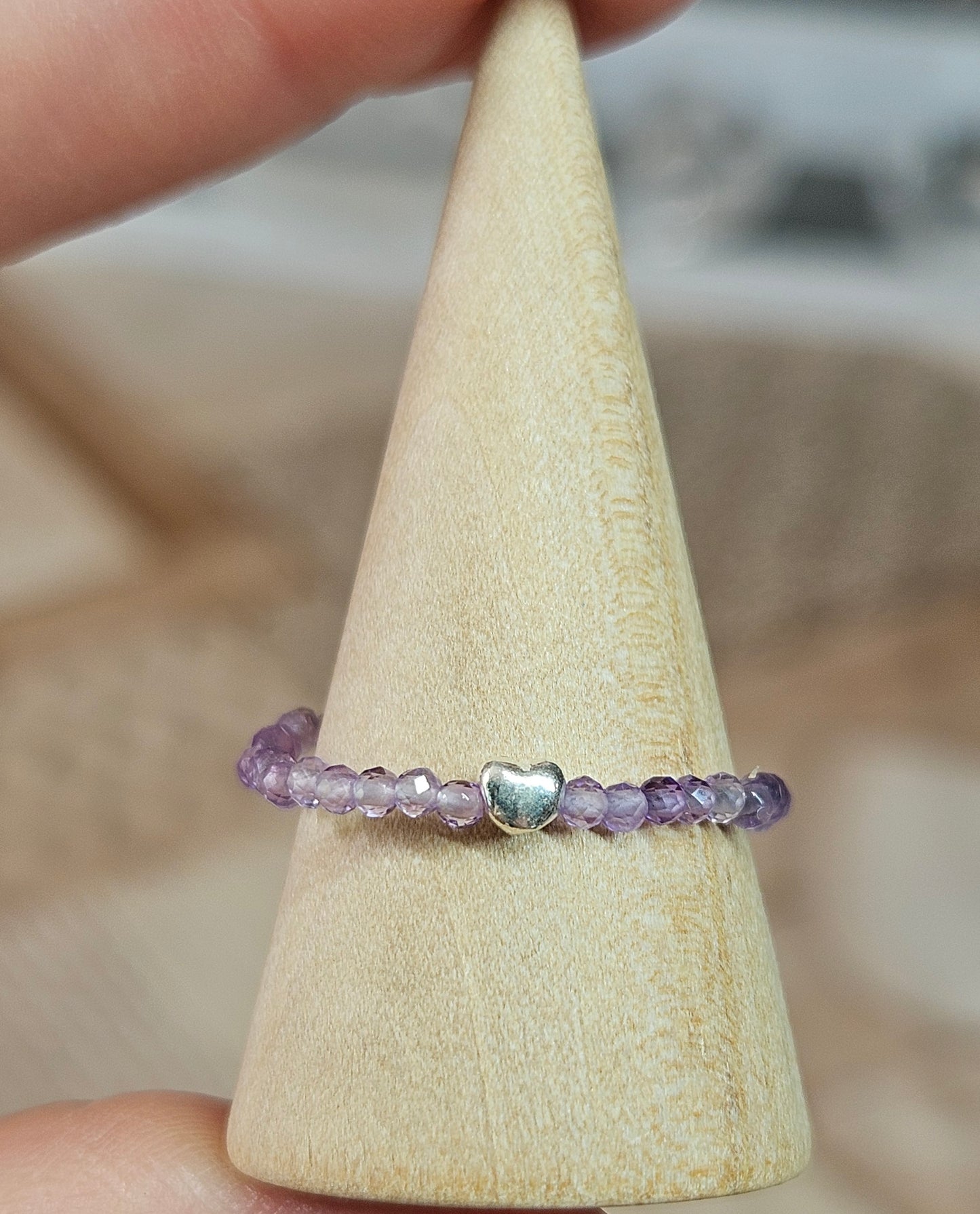 S925 Silver beaded rings