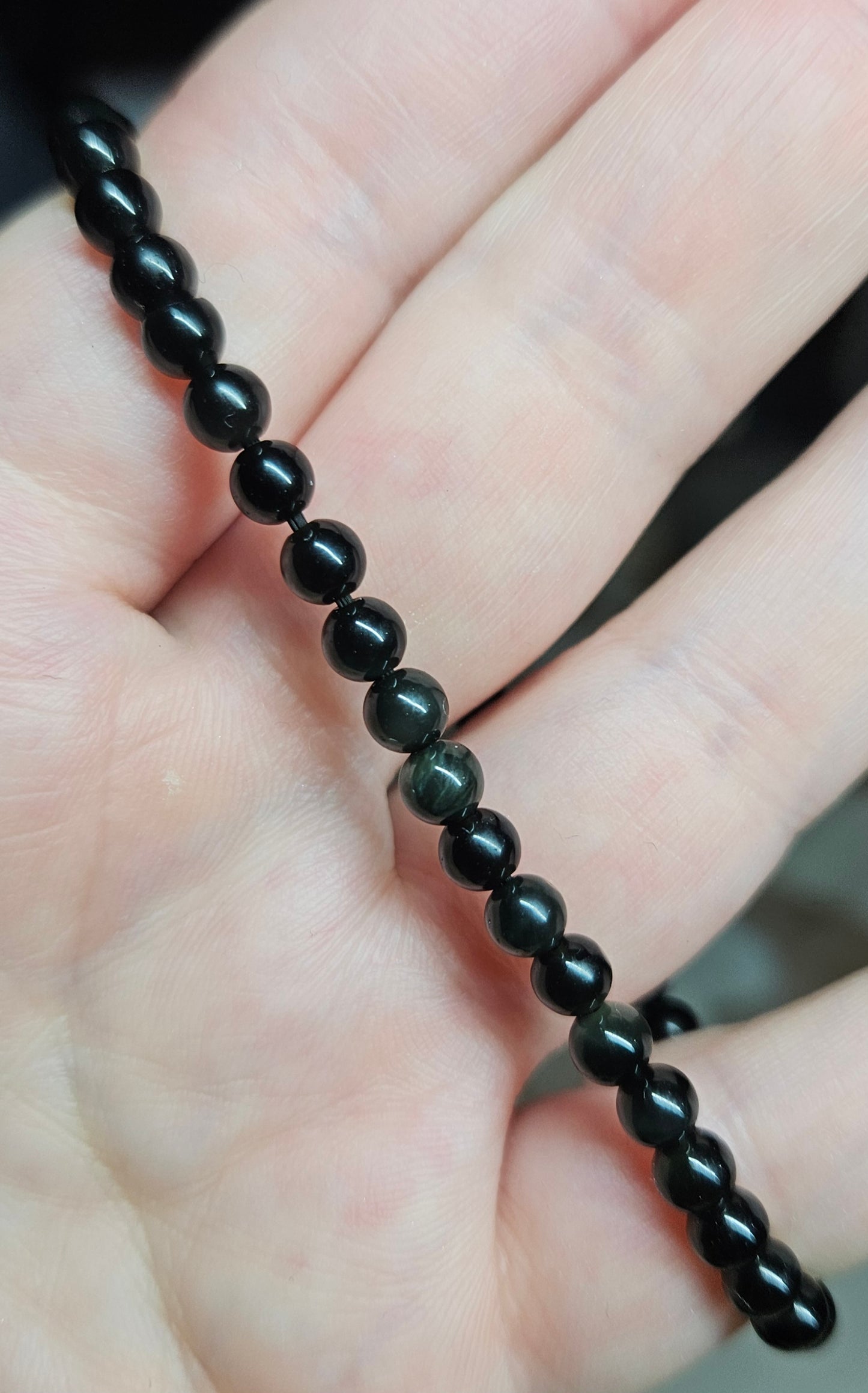 Bracelets - Smooth round bead 3mm-10mm