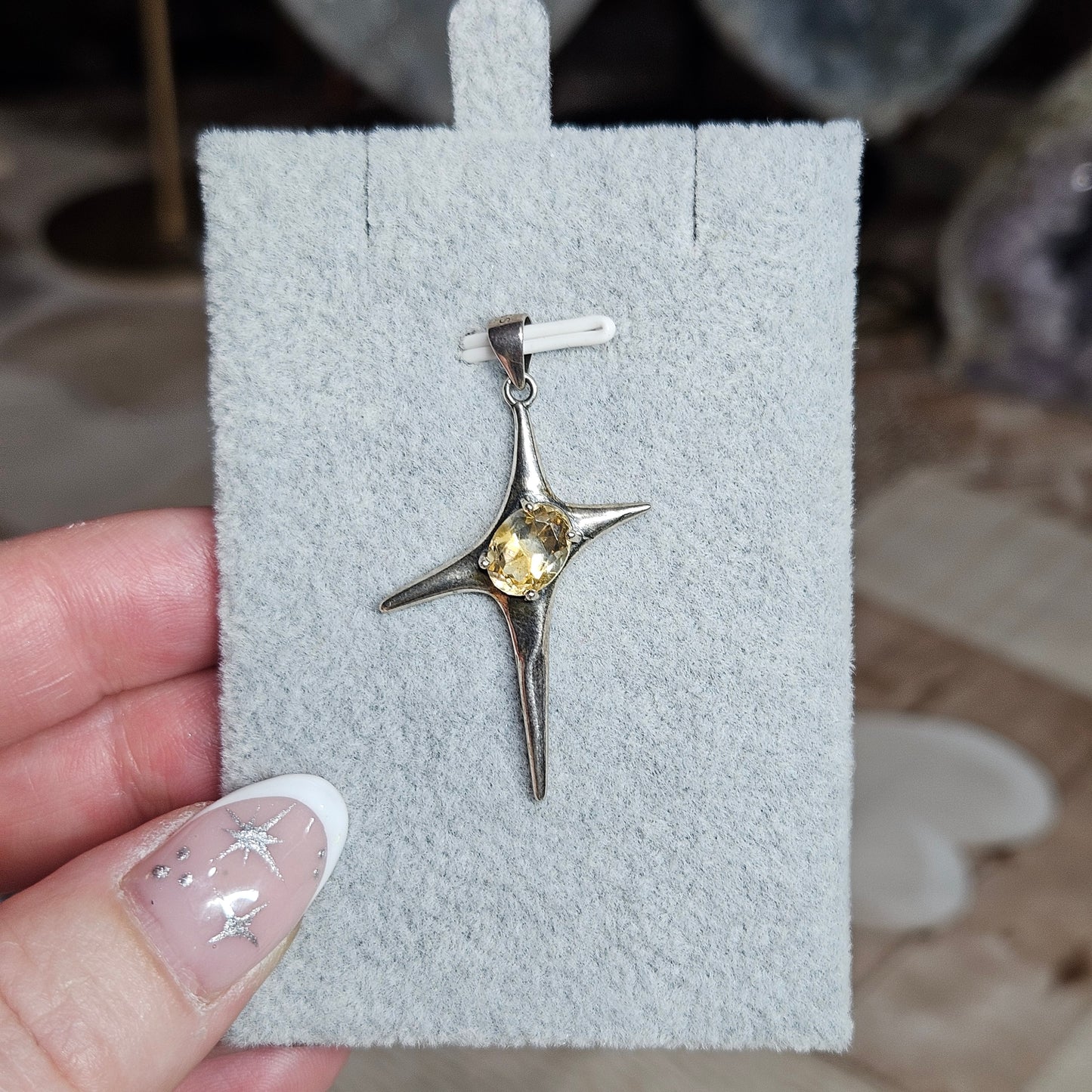 Star pendants & adjustable rings S925