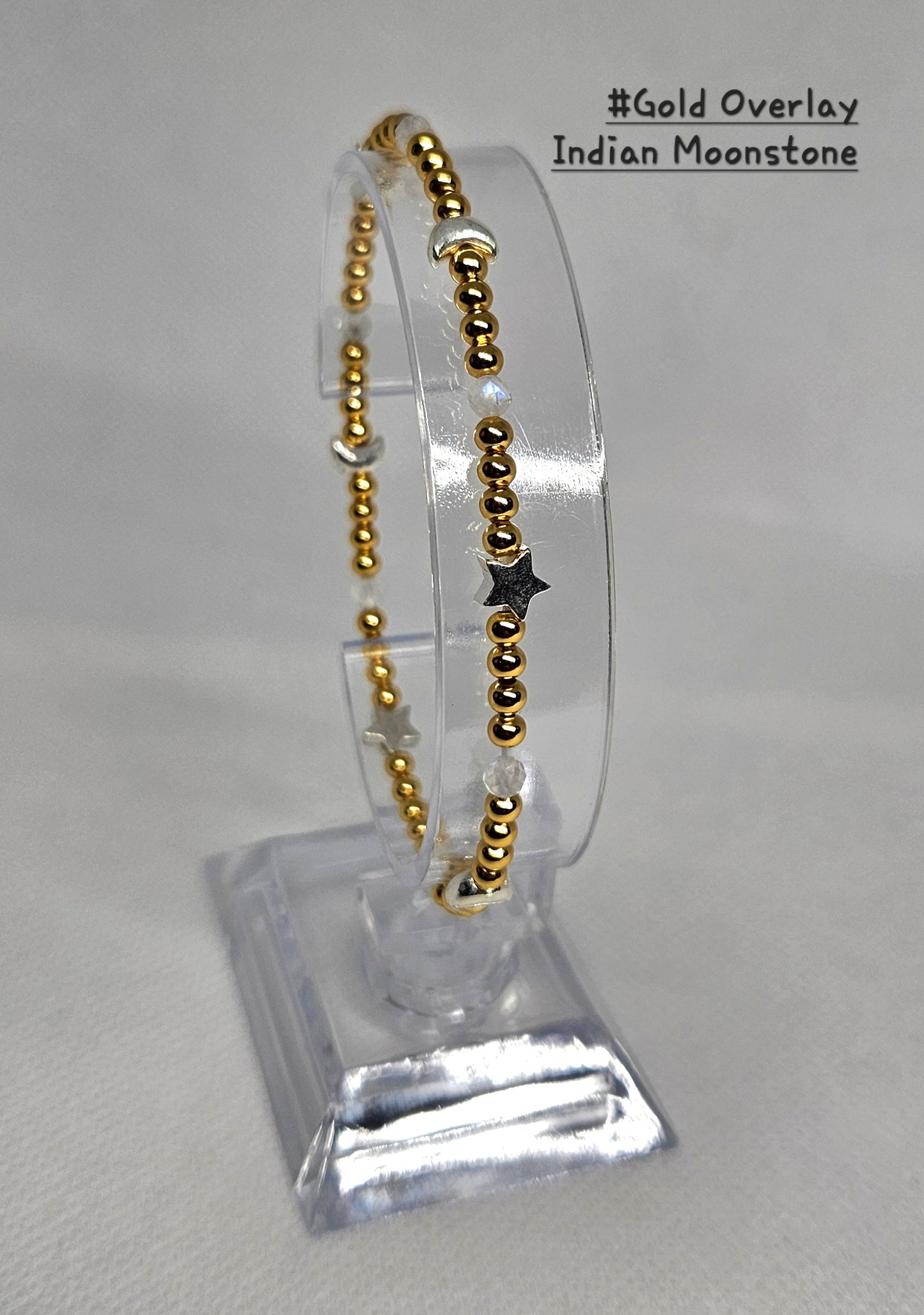 S925 Stretchy bead and crystal bracelets ✨️