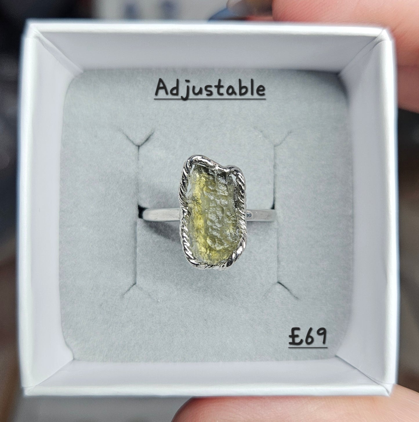 Moldavite Jewelery S925