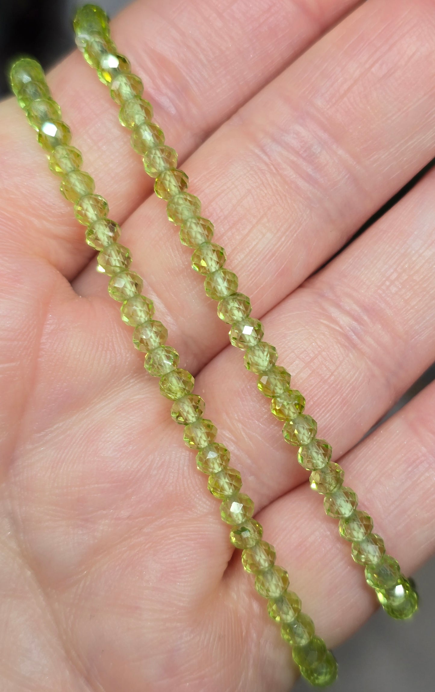 Bracelets - Faceted Crystal Donuts 2-11mm