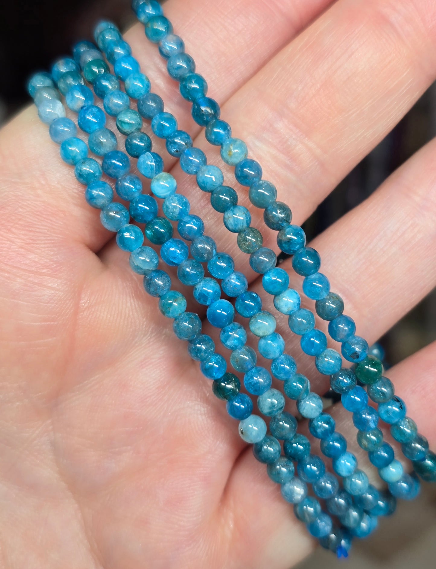 Bracelets - Smooth round bead 3mm-10mm