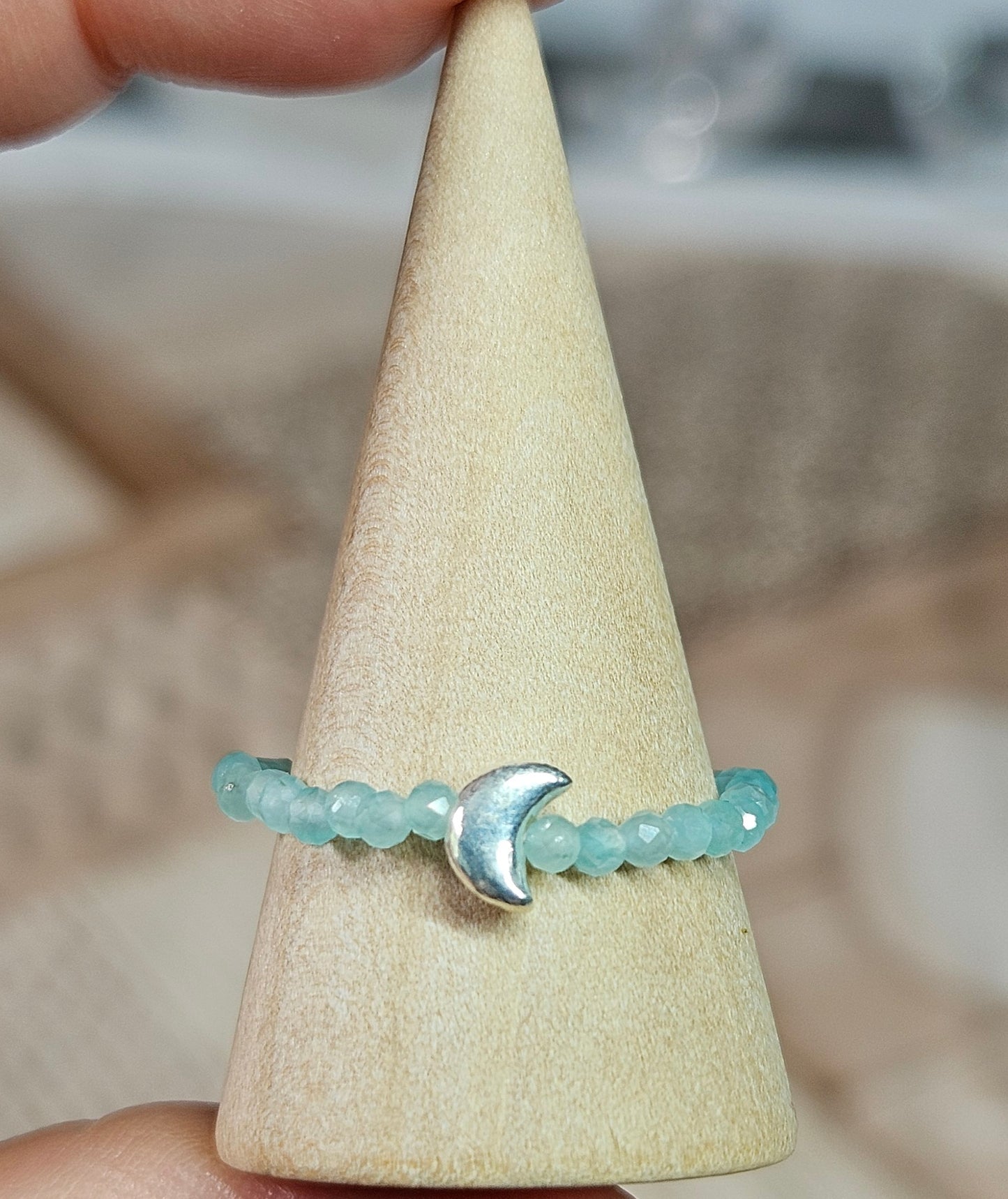 S925 Silver beaded rings