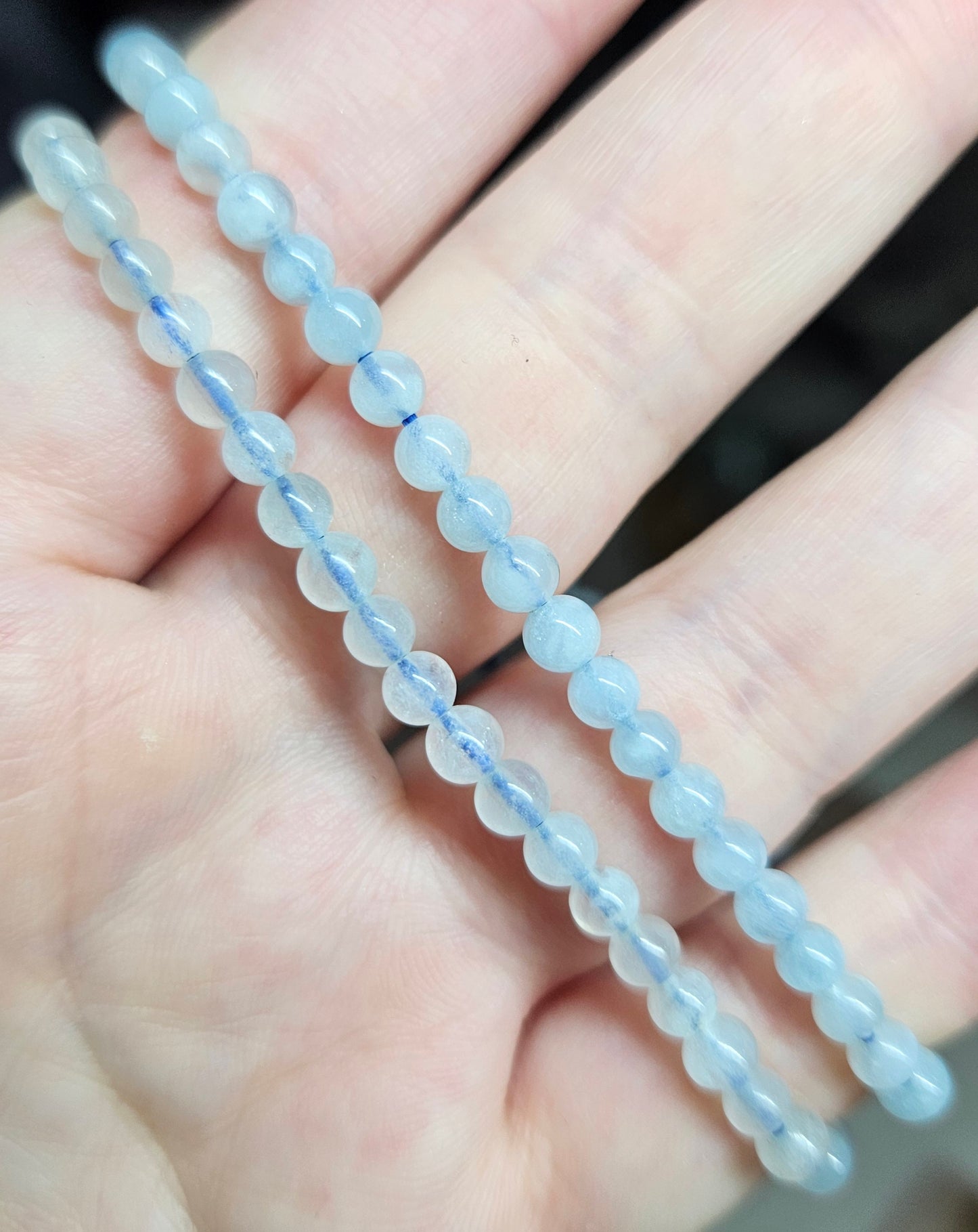 Bracelets - Smooth round bead 3mm-10mm