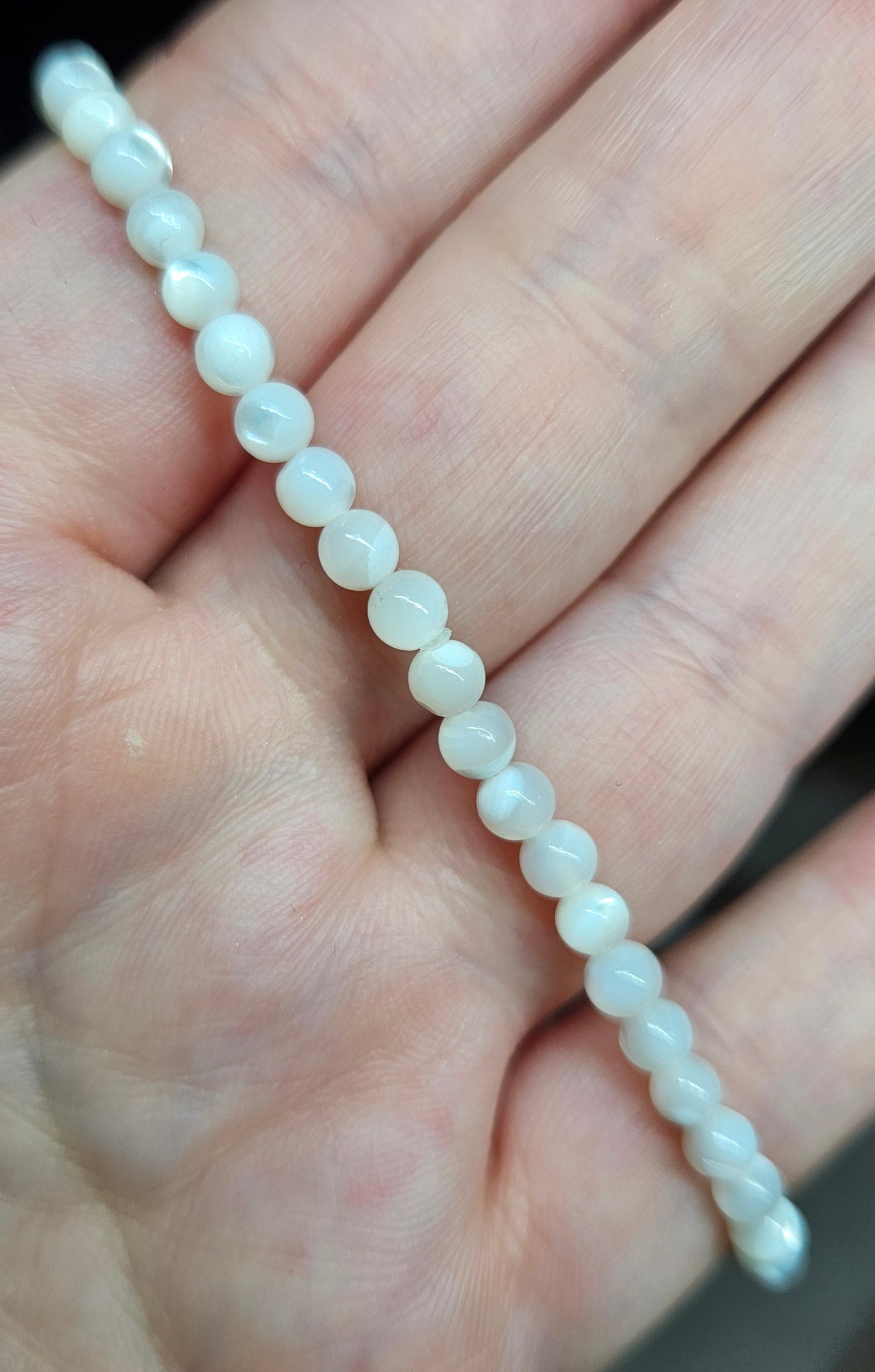 Bracelets - Smooth round bead 3mm-10mm