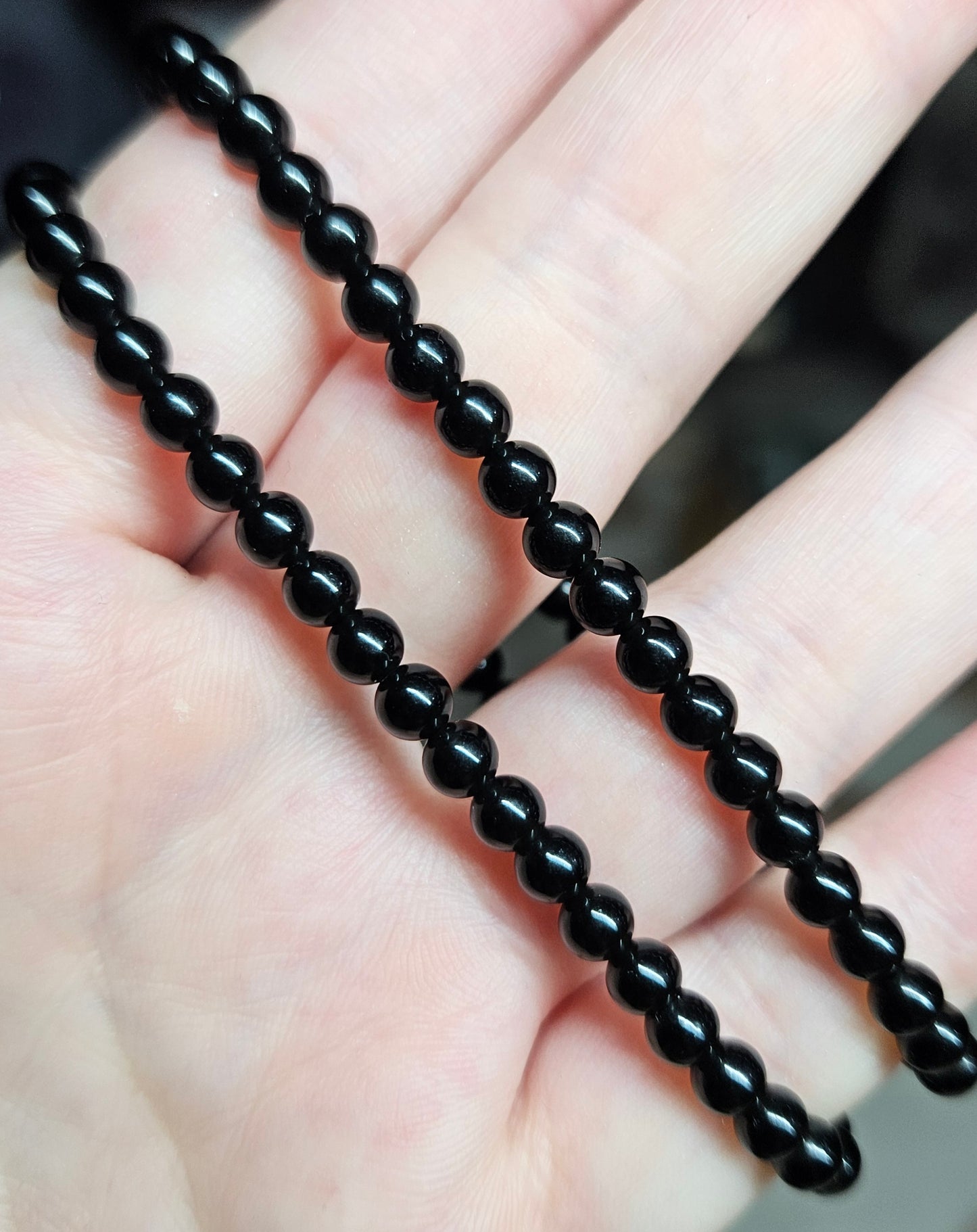 Bracelets - Smooth round bead 3mm-10mm