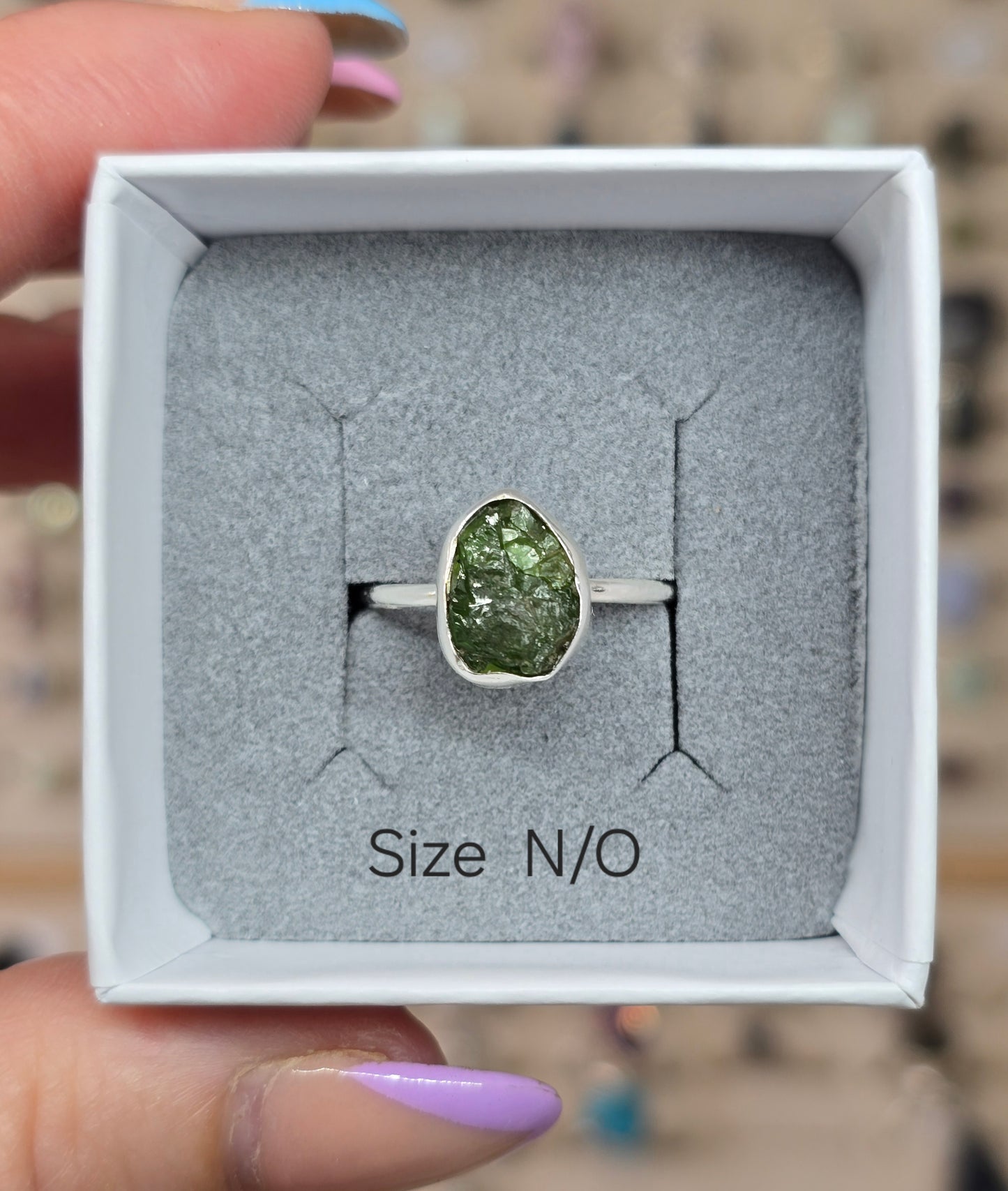 Sized Raw Rings S925