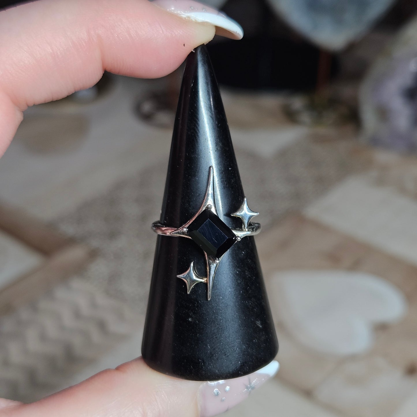 Star pendants & adjustable rings S925