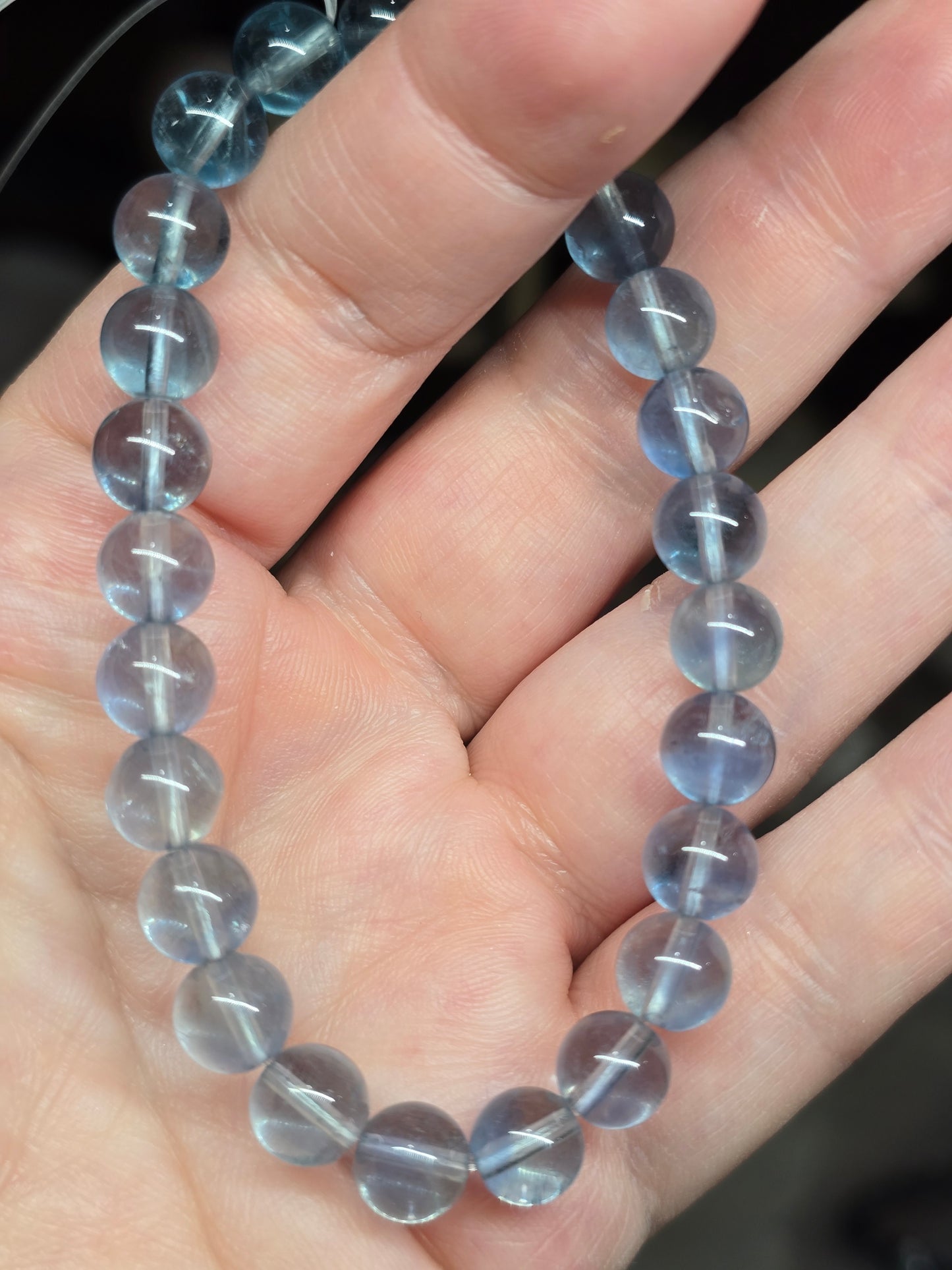 Bracelets - Smooth round bead 3mm-10mm