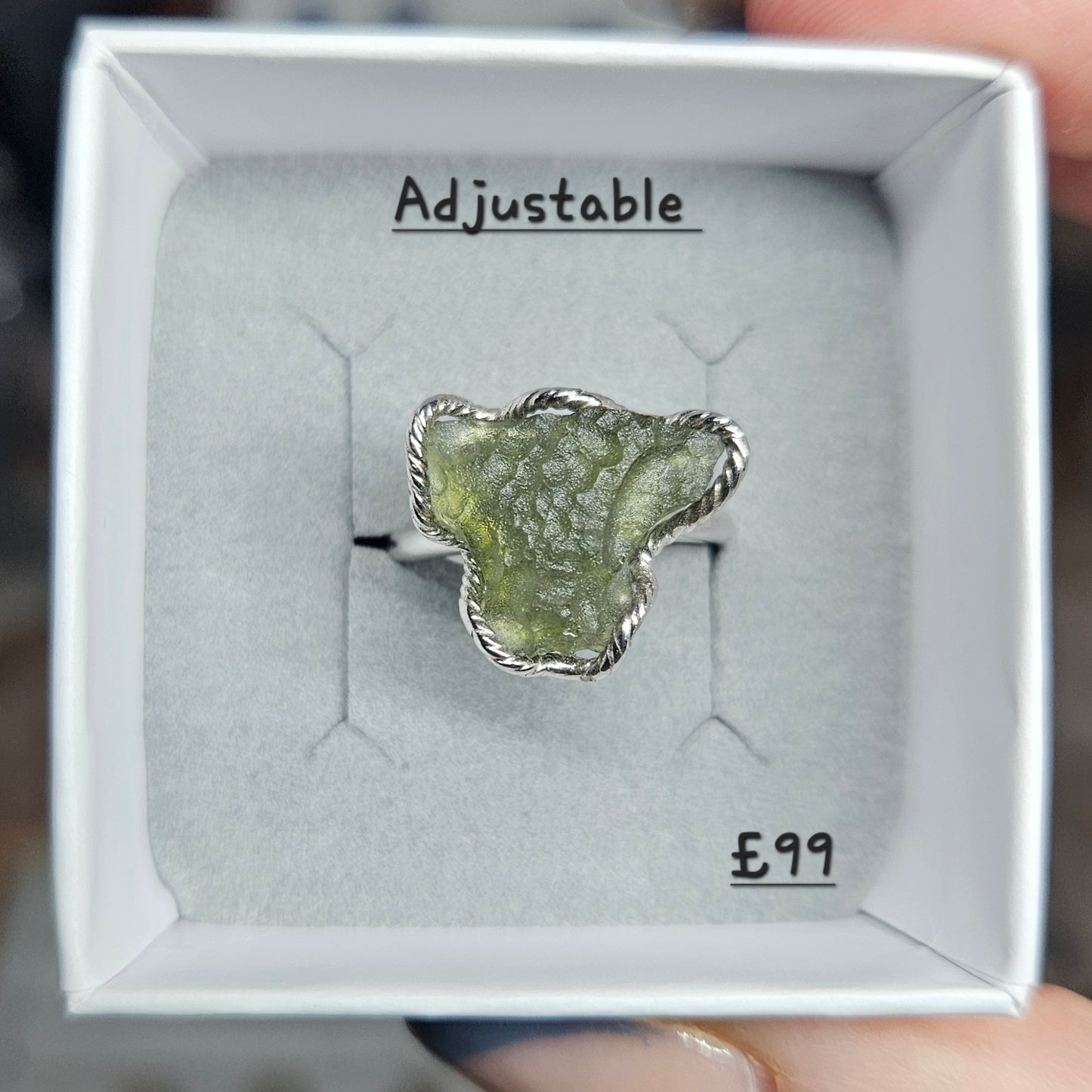 Moldavite Jewelery S925