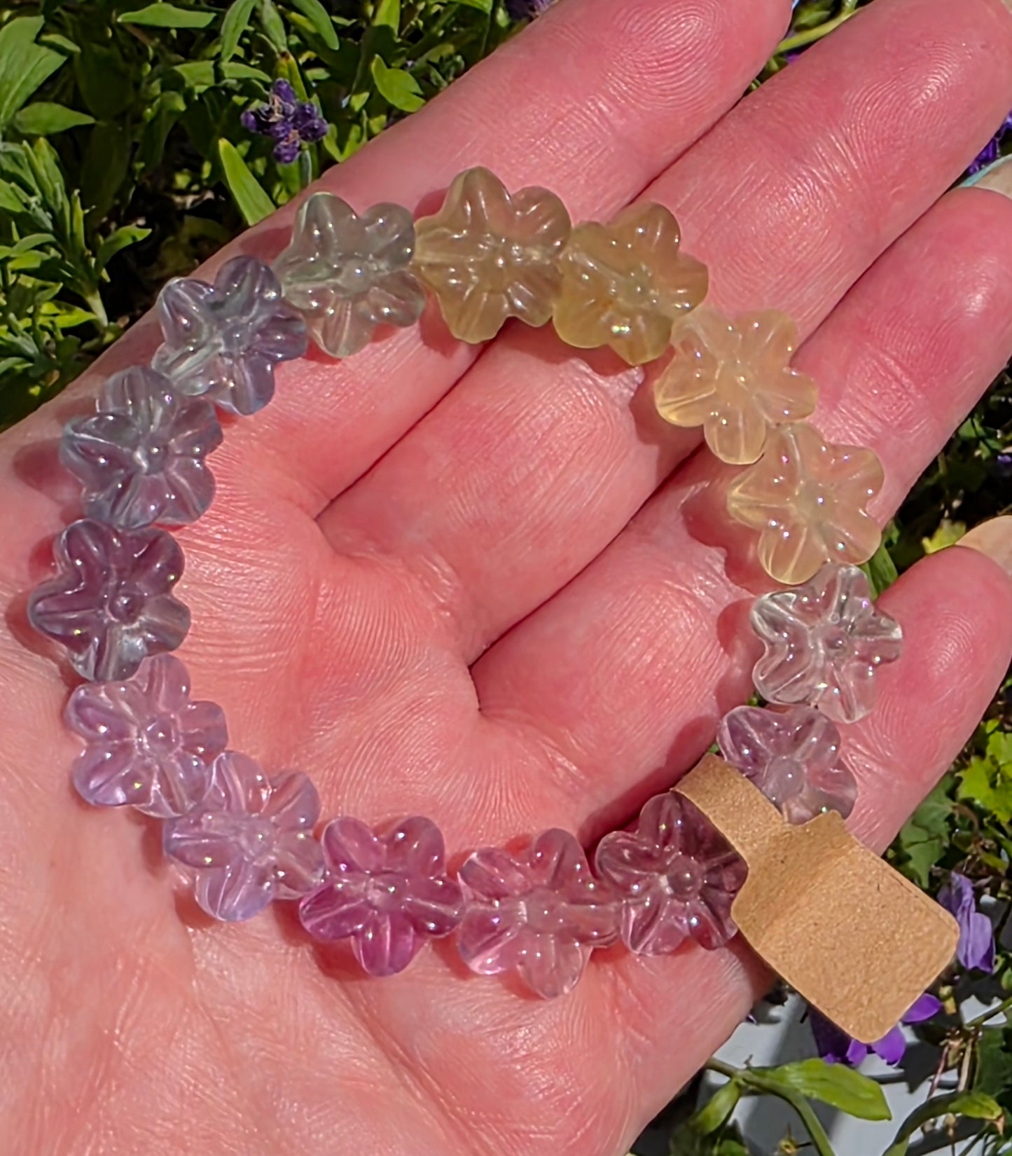 Bracelets - Carved Flowers