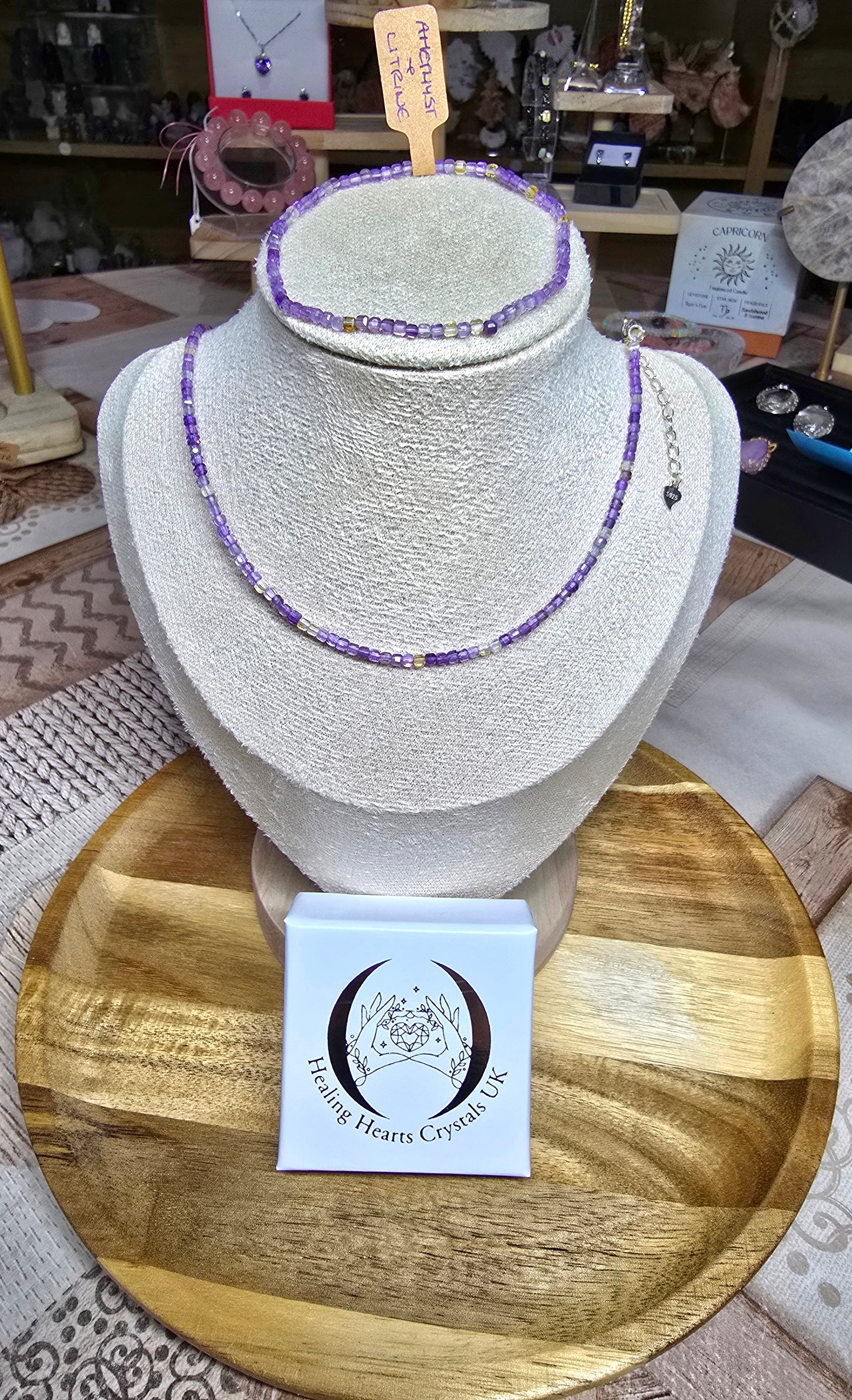 Chokers & Bracelets - Faceted cubes 1.5-2.5mm beads S925